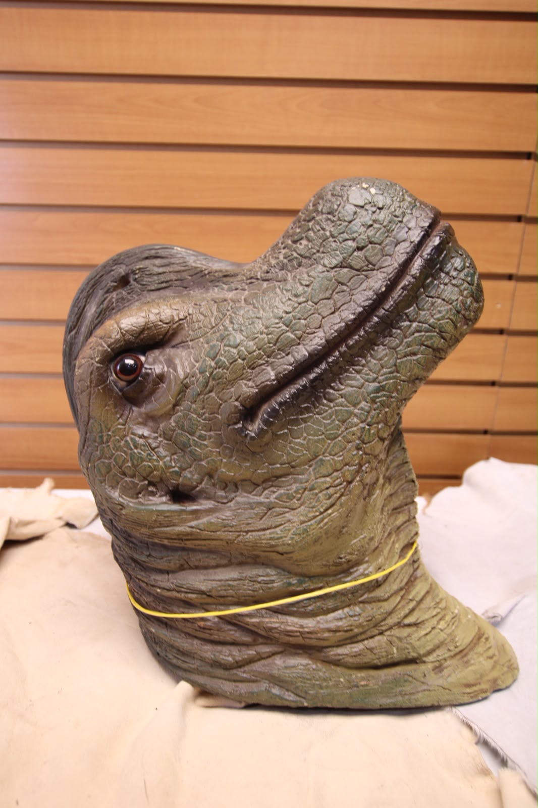 Dinosaur 2 - Museum-Grade Taxidermy-Style Velociraptor Head Mount