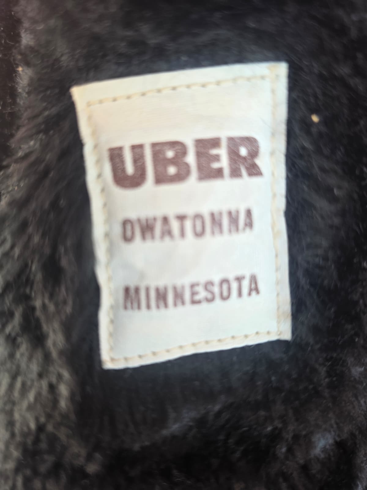 Fhct1 - Uber Deer Leather Vest with Faux Fur Lining