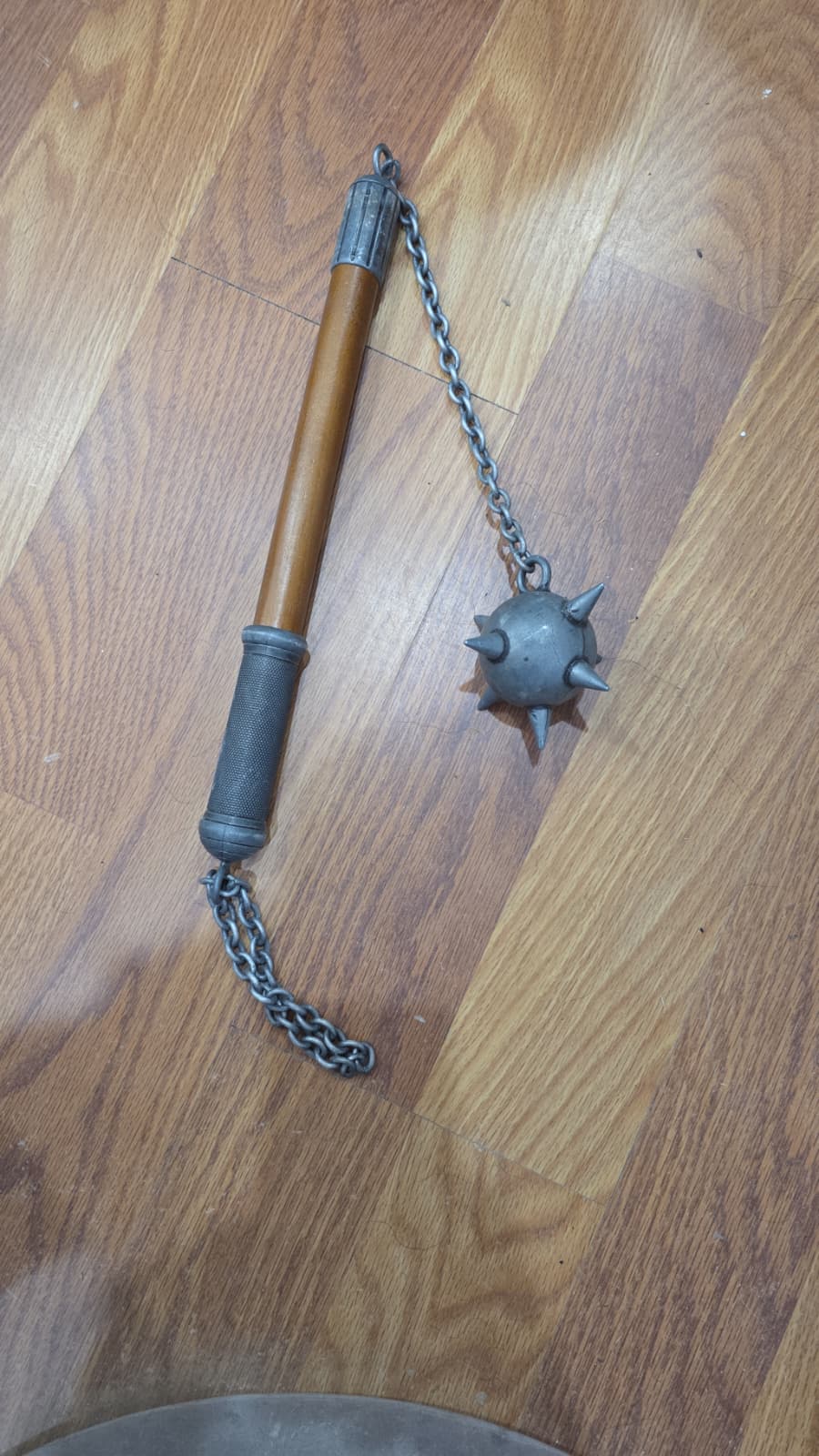 FHMC100 - Vintage Medieval Style Spiked Mace – Rustic Collector Display