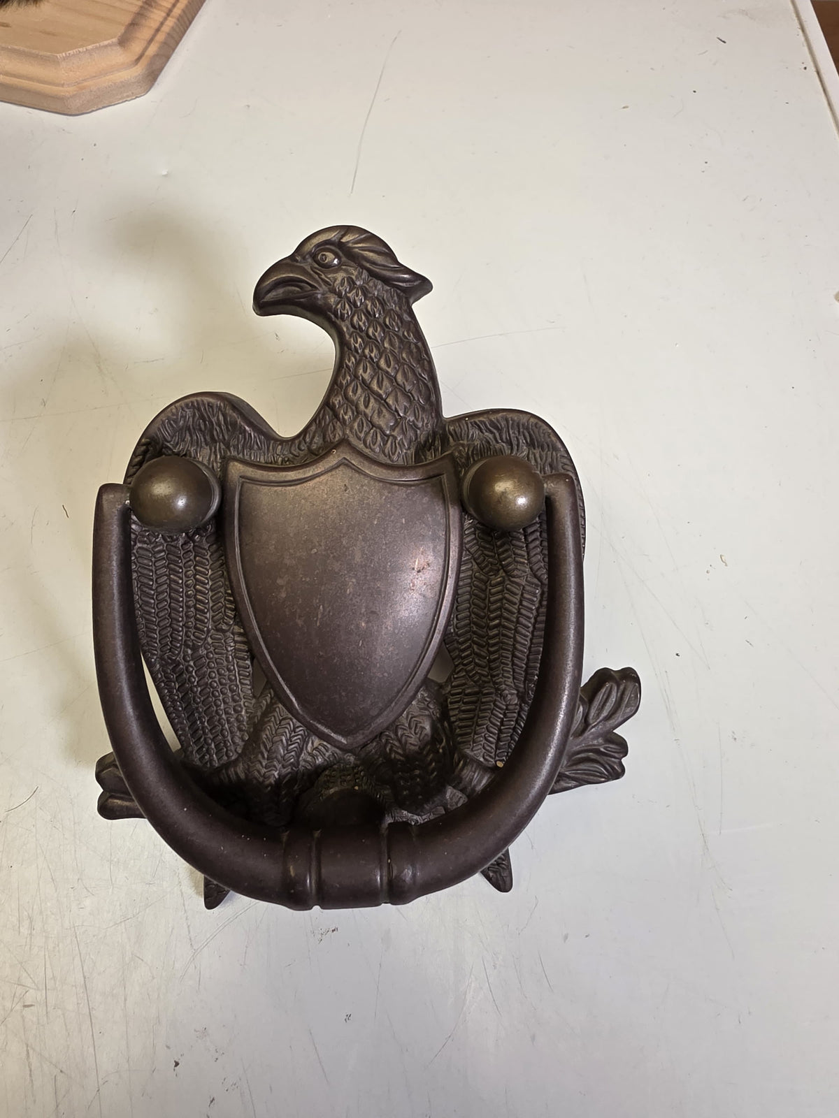 Fhsp109 - Brass Eagle Door Knocker