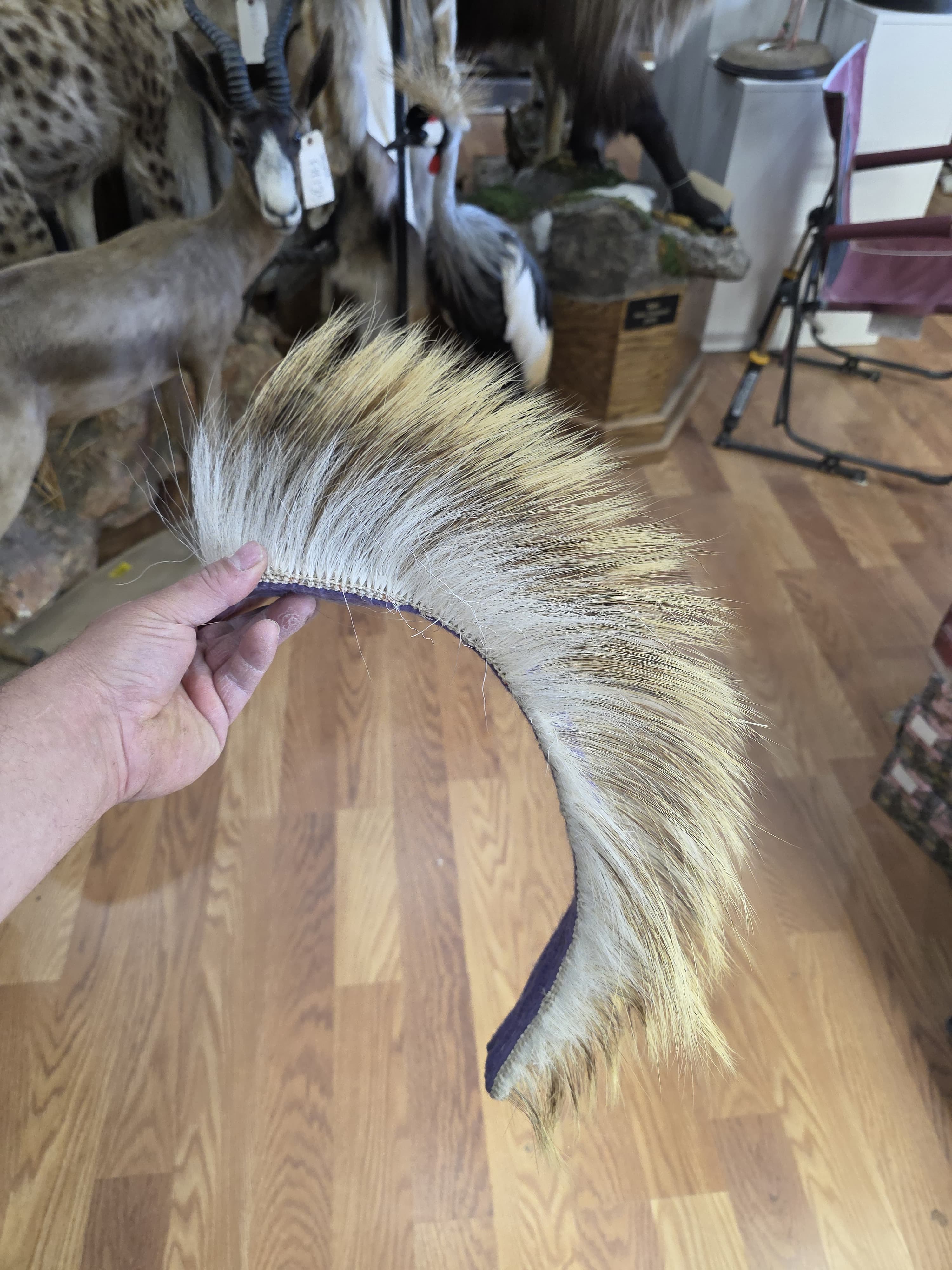 Fhmc103 - Native American Made Porcupine hair Roach
