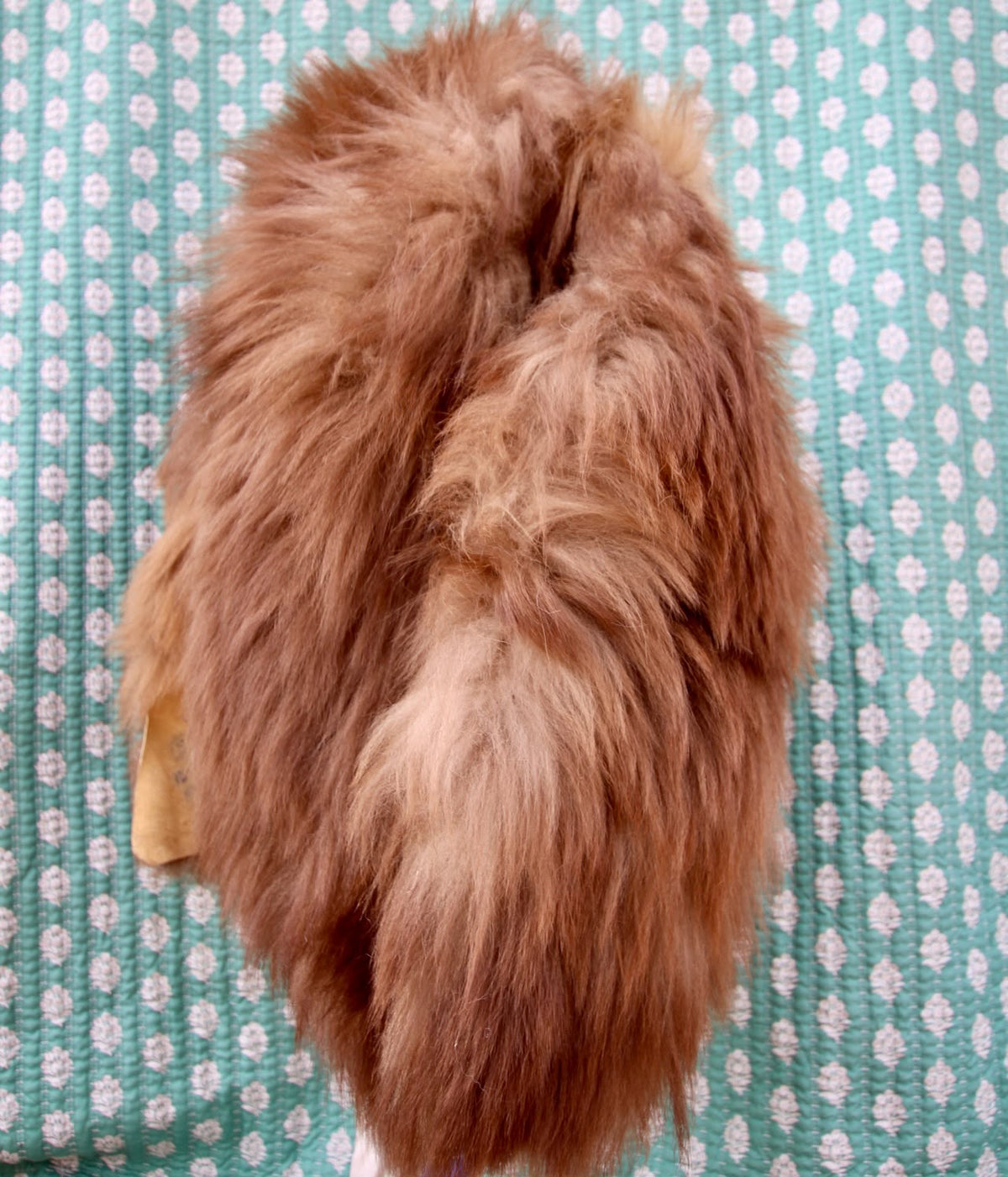 FHFC02 - real bear fur coat native American made.