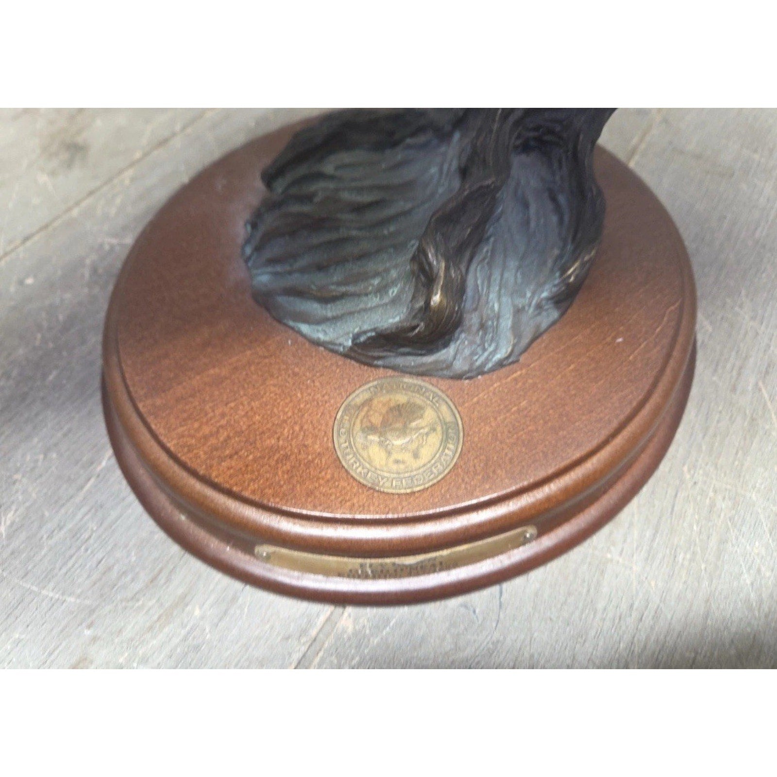 National Wild Turkey Foundation (NWTF) "Flying Down" by Greg O'Neal Bronze #337