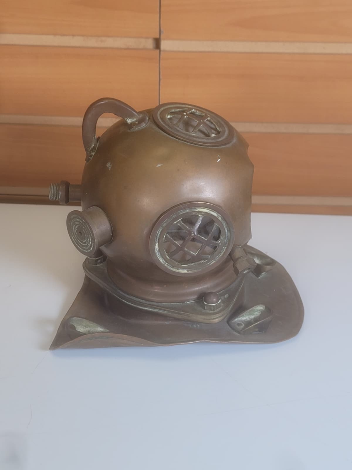 FHBR5 - Vintage Deep Sea Diving Helmet – Classic Copper Diver Helmet