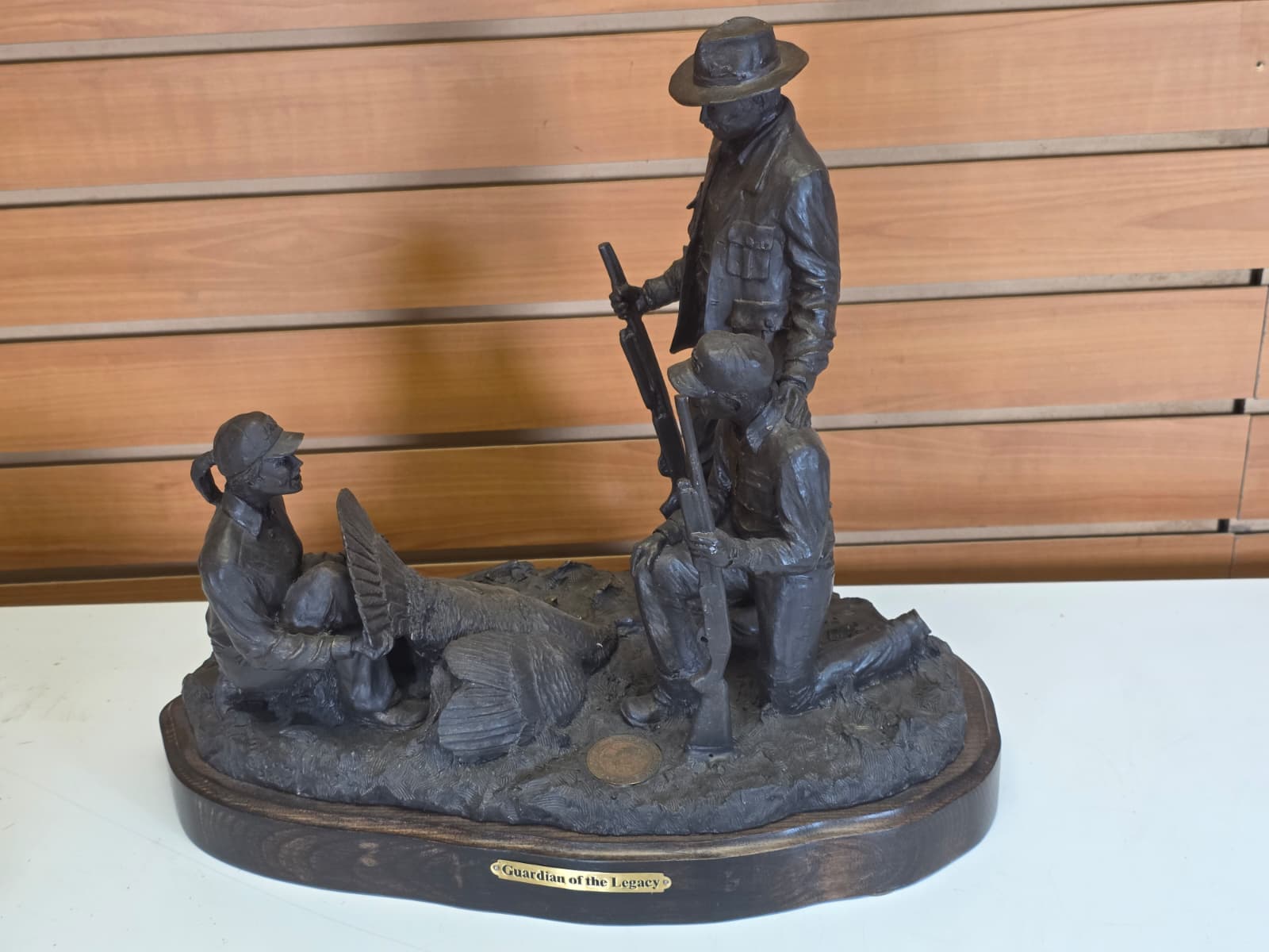 JTV123 - Guardian of the Legacy – National Turkey Federation – 15 × 9" Base, 13" Tall