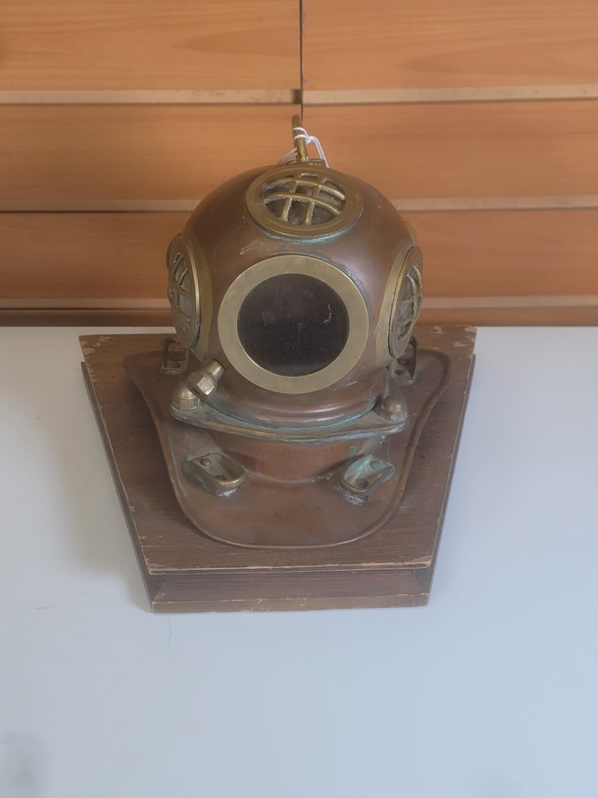FHBR4 - Vintage Deep Sea Diving Helmet – Classic Copper Diver Helmet