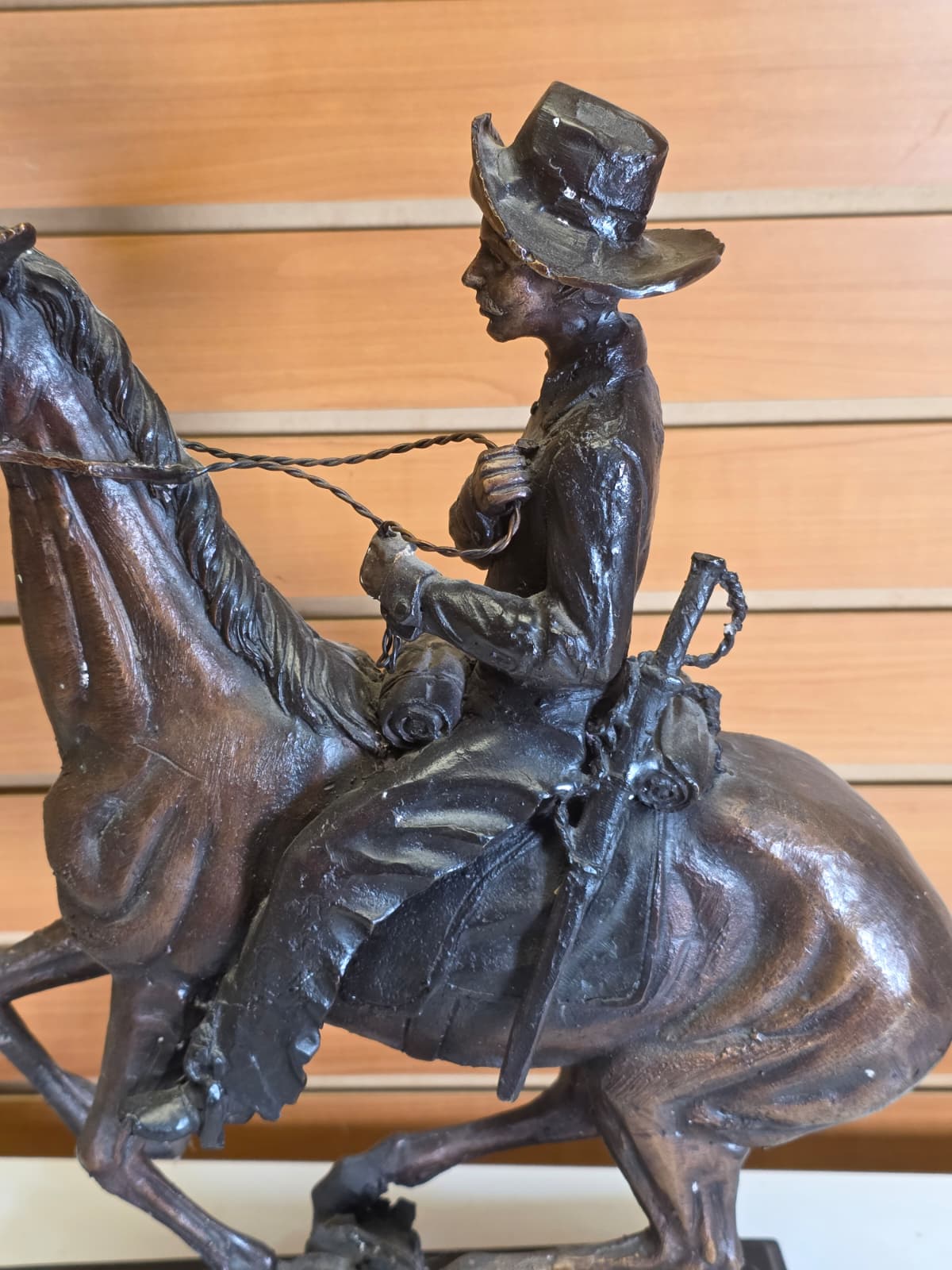 JTV120 - Bronze Trooper of the Plains – Frederic Remington – 16"