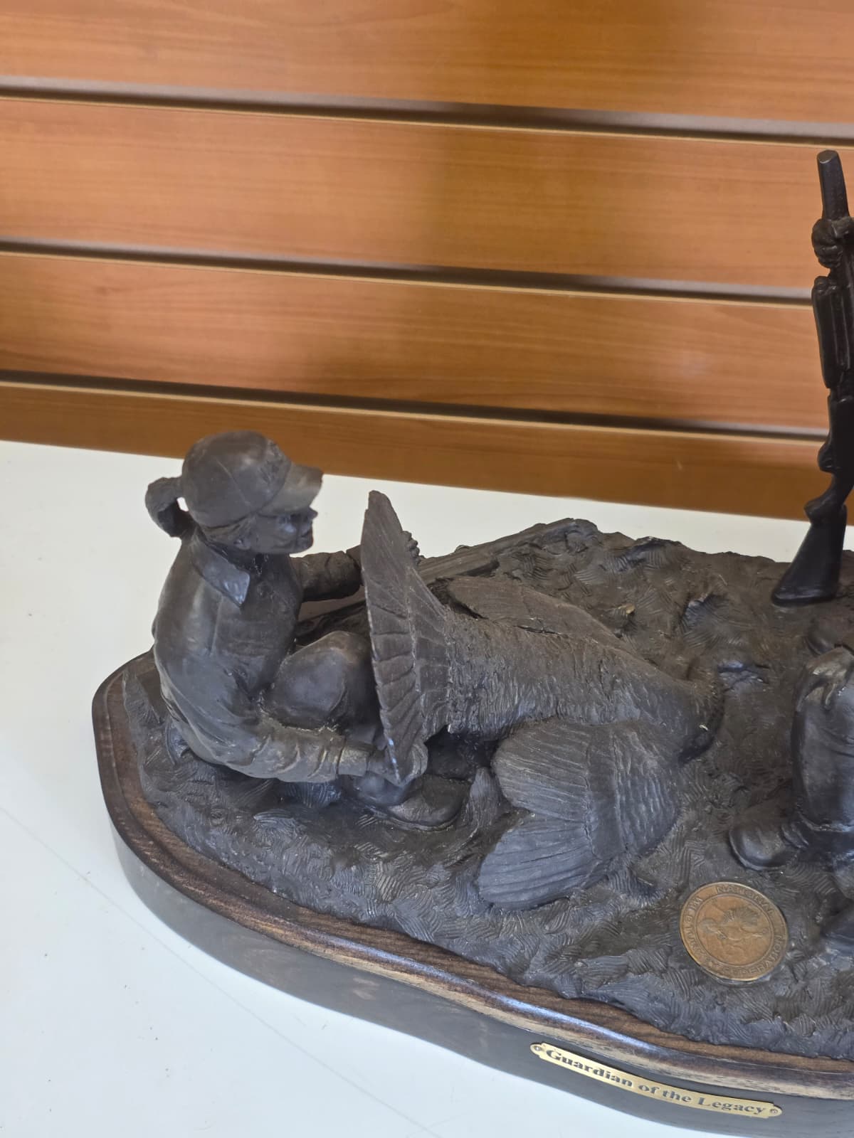 JTV123 - Guardian of the Legacy – National Turkey Federation – 15 × 9" Base, 13" Tall