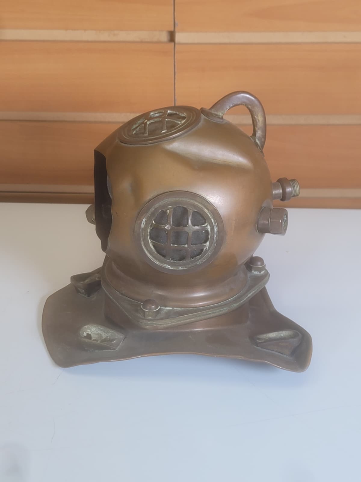 FHBR5 - Vintage Deep Sea Diving Helmet – Classic Copper Diver Helmet