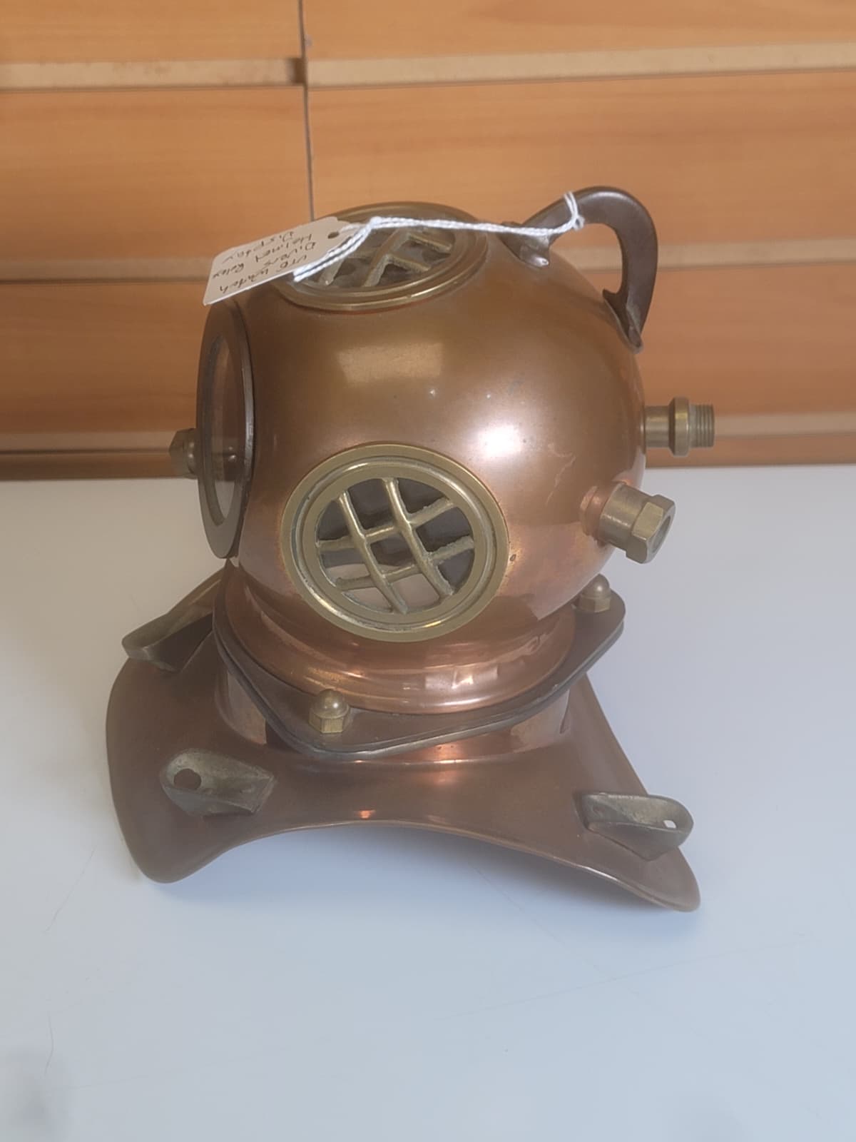 FHBR6 - Vintage Deep Sea Diving Helmet – Classic Copper Diver Helmet