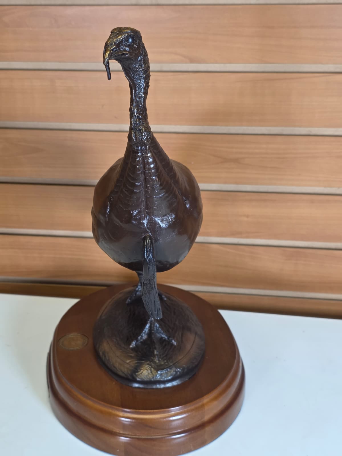 JTV127 -Springs Legacy Sculpture – Greg O’Neal – National Turkey Federation – 14½"