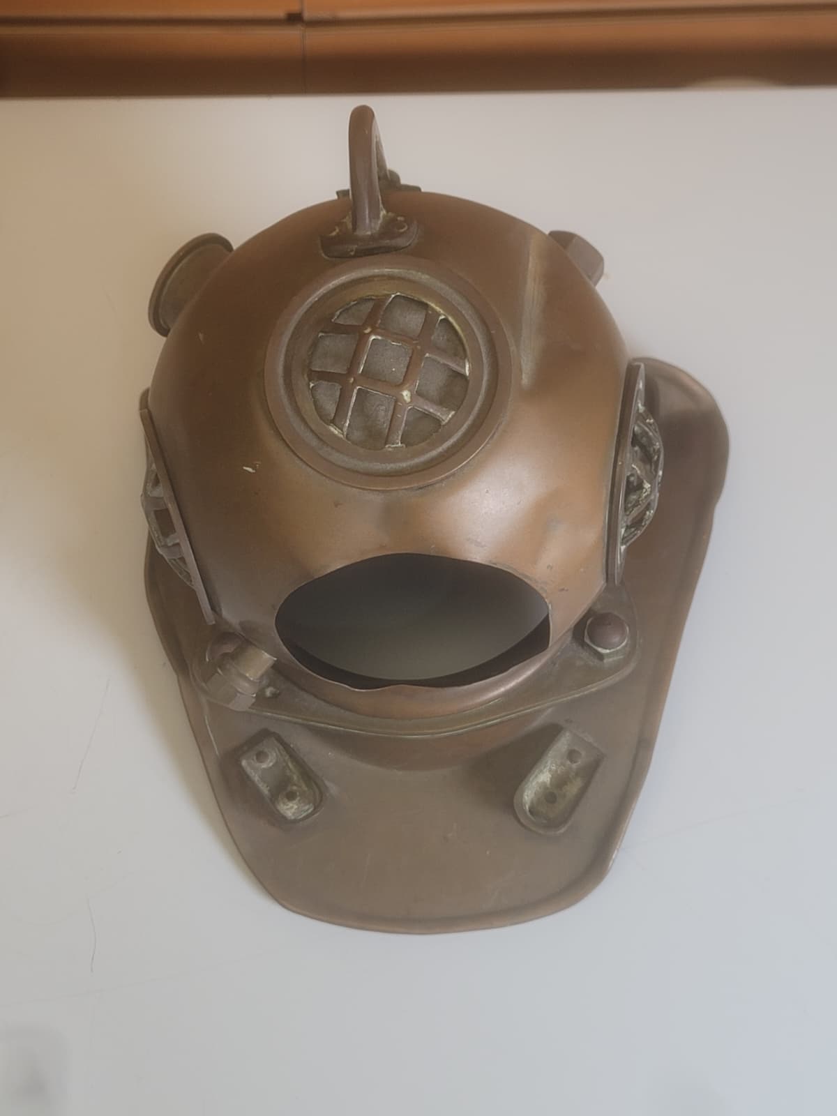 FHBR5 - Vintage Deep Sea Diving Helmet – Classic Copper Diver Helmet