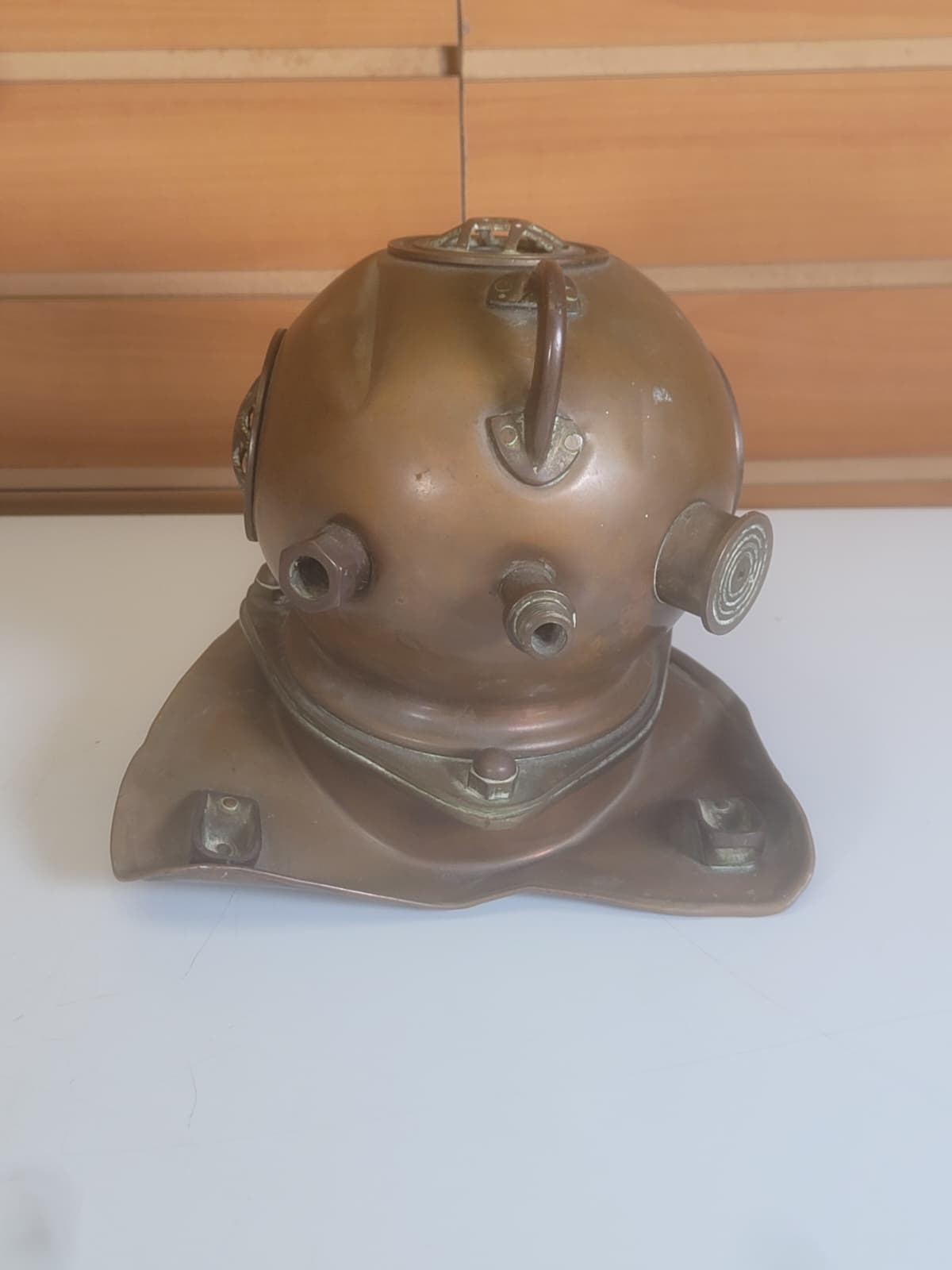 FHBR5 - Vintage Deep Sea Diving Helmet – Classic Copper Diver Helmet