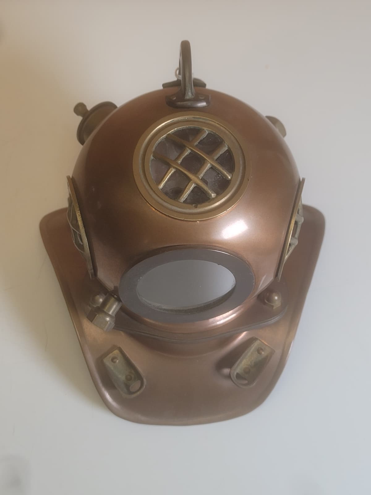 FHBR6 - Vintage Deep Sea Diving Helmet – Classic Copper Diver Helmet