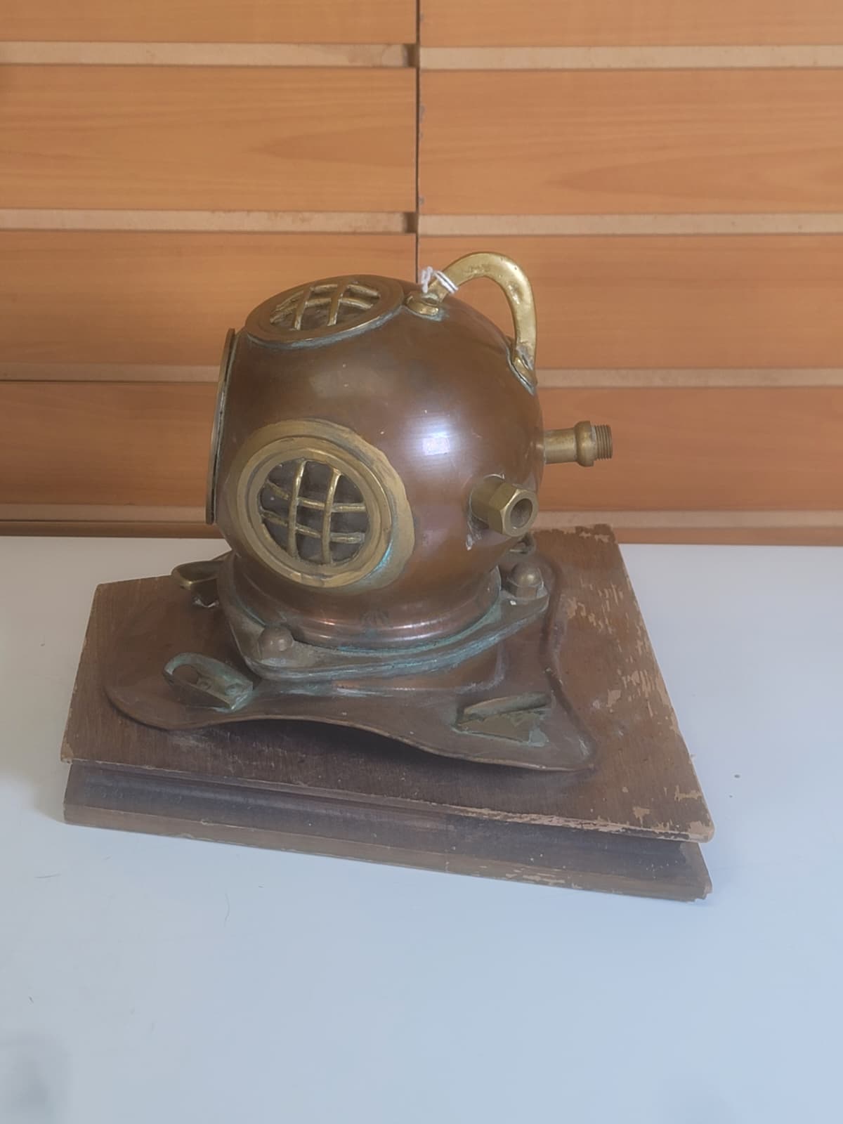 FHBR4 - Vintage Deep Sea Diving Helmet – Classic Copper Diver Helmet