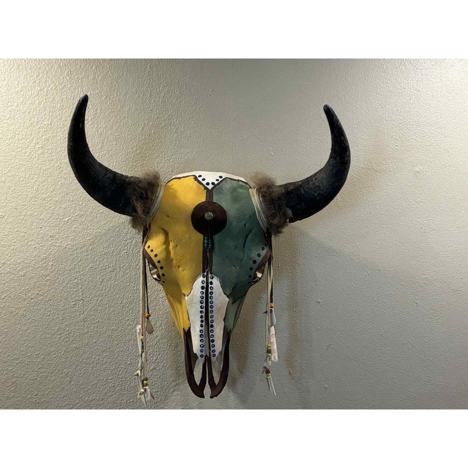 FHMM73 - Large Buffalo / Bison Skull Taxidermy Mount