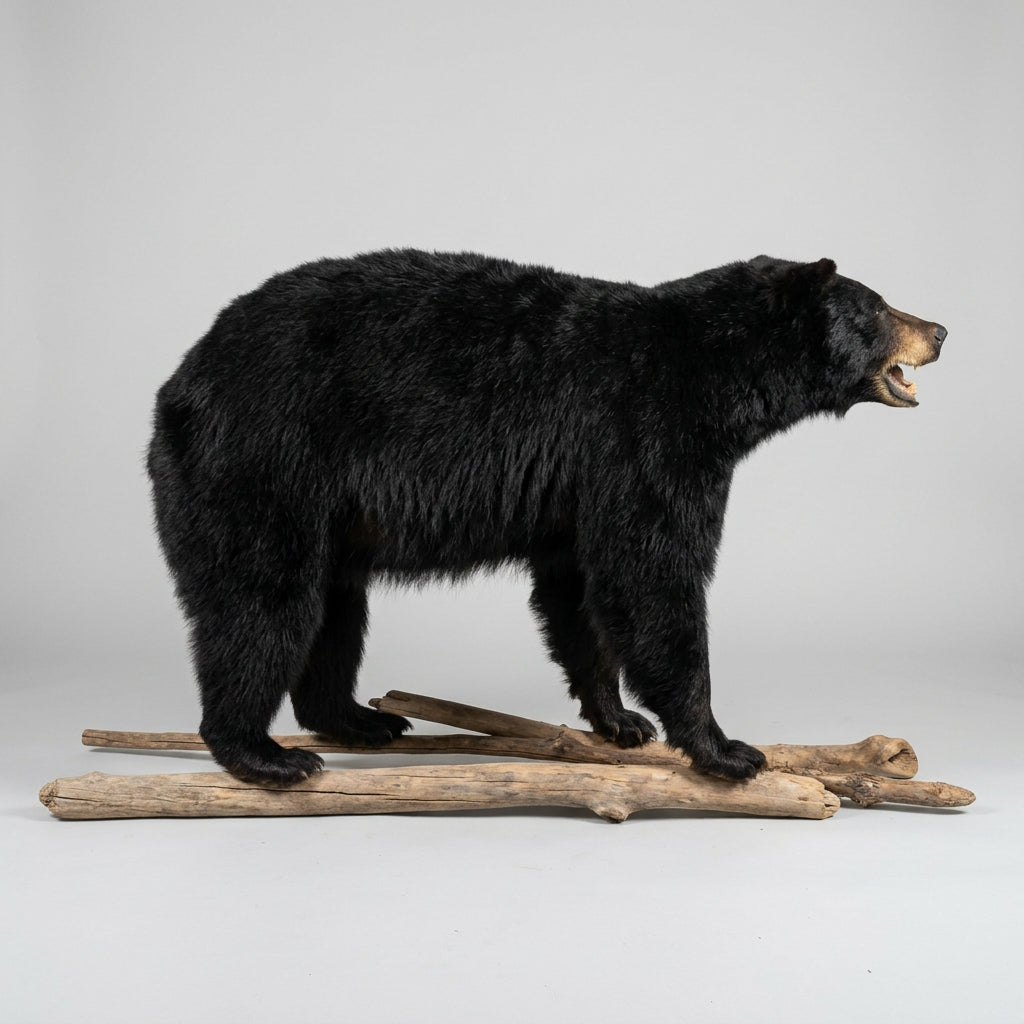 FH31B - FAT Black Bear Full Body Taxidermy Mount