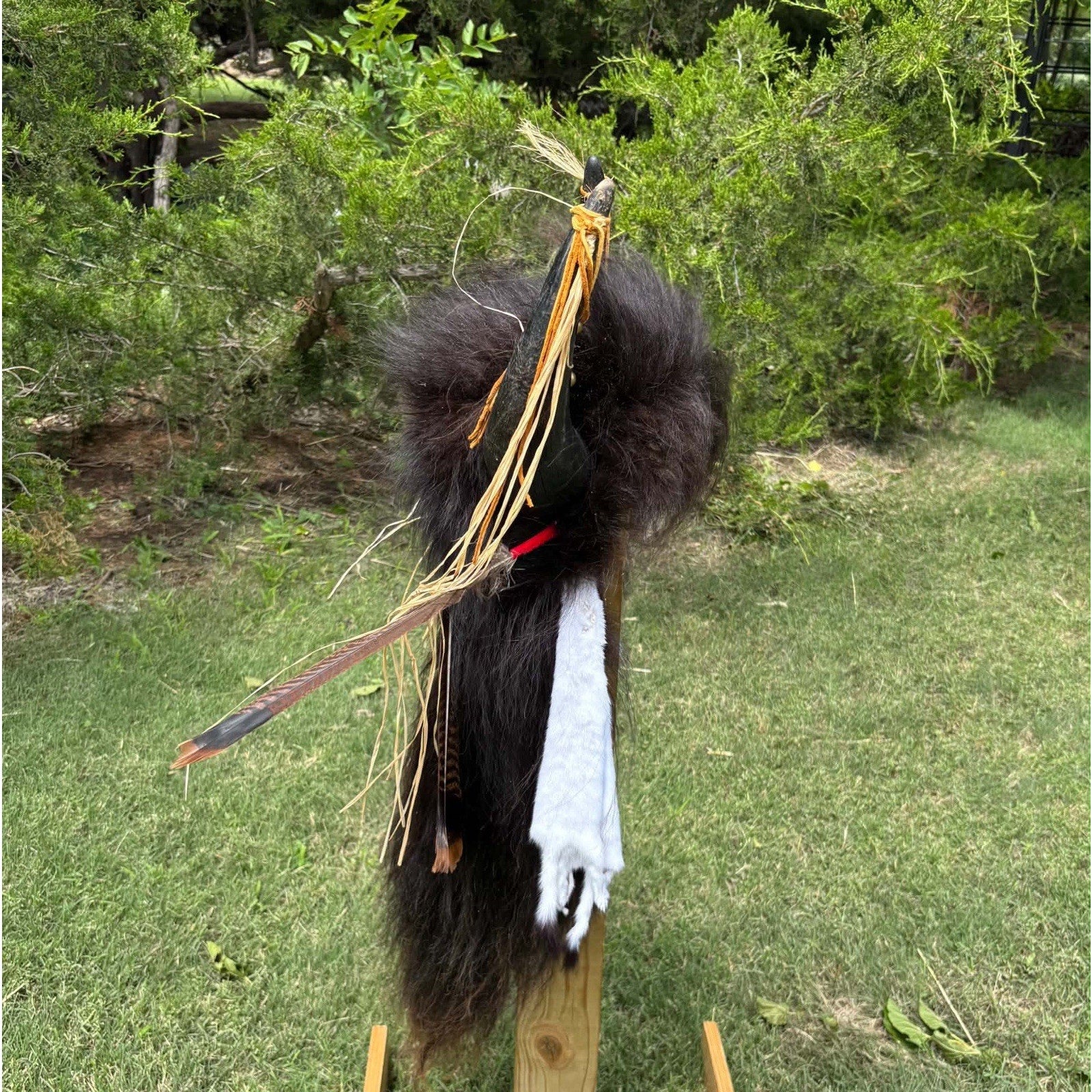 FHMM72 - Yak Ceremonial Headdress Taxidermy