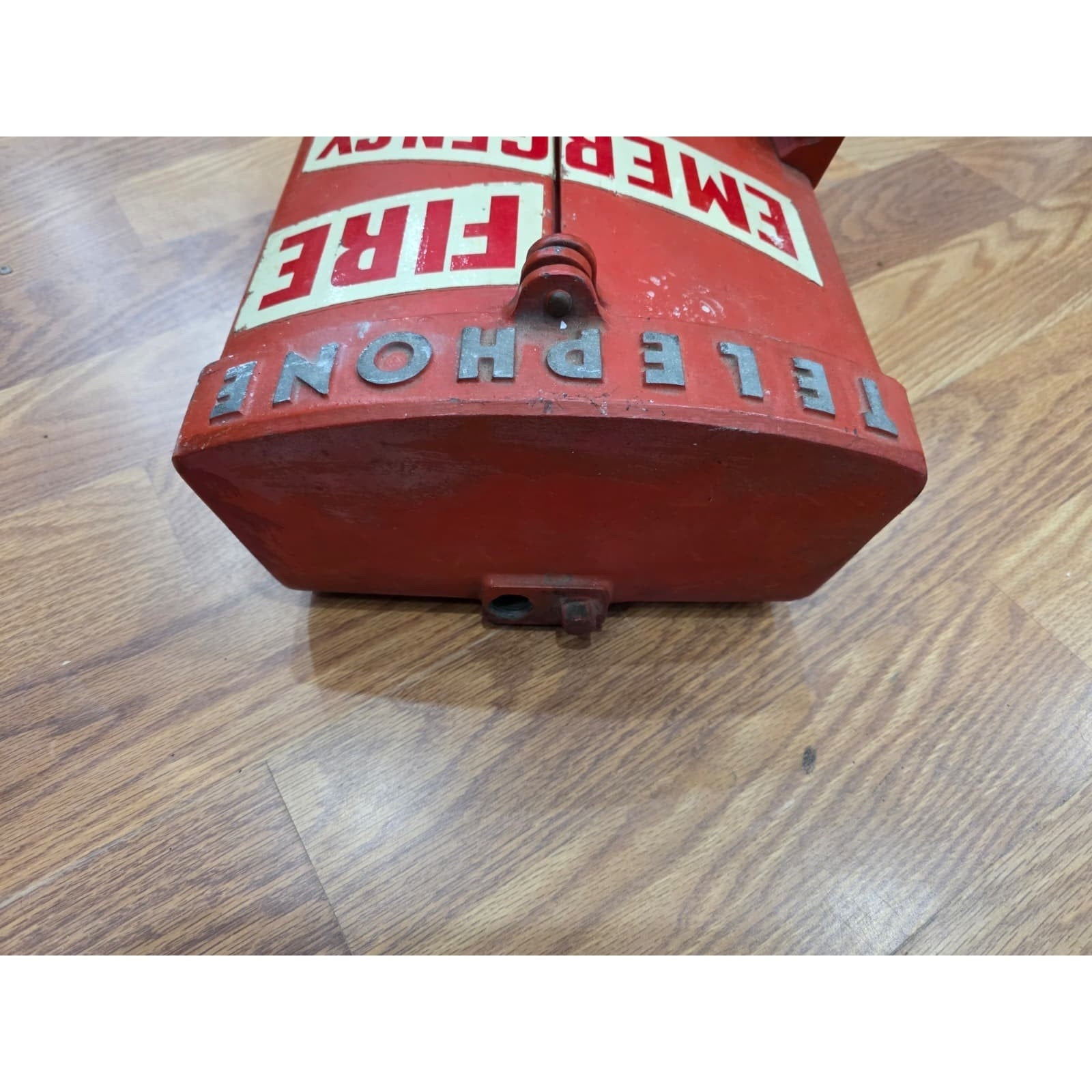 Fhaq6 - Red Cast Aluminum Police / Fire Phone Call Box – Vintage Emergency Co