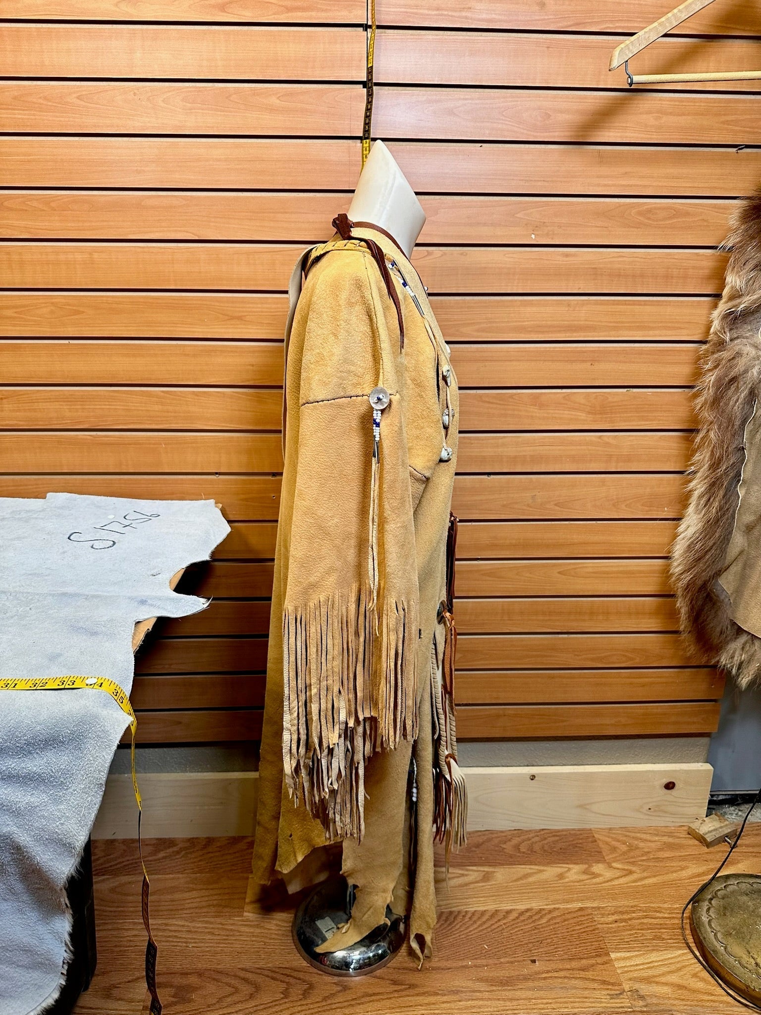 FH222- Native American Dress hand-sewn