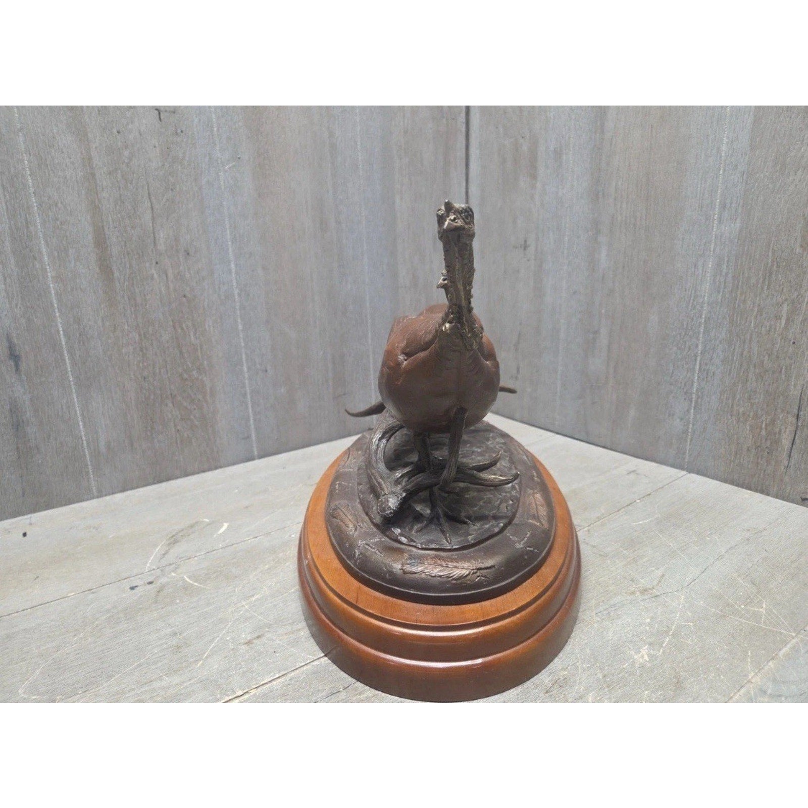 Greg O'Neal Big River Bronze NWTF Turkeys Statue 0456/2400 Sculpture Federation