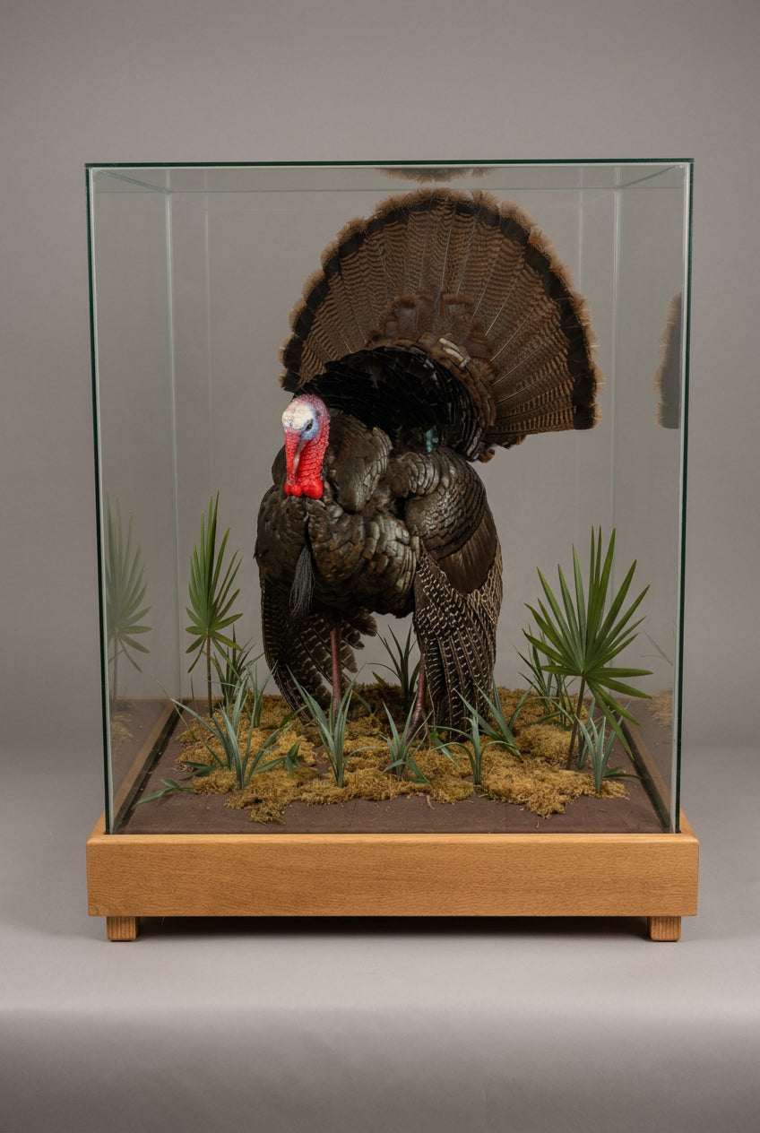 FH52z - 4th In A Consecutive Series Of 4 Grand Slam Turkeys Bird Taxidermy