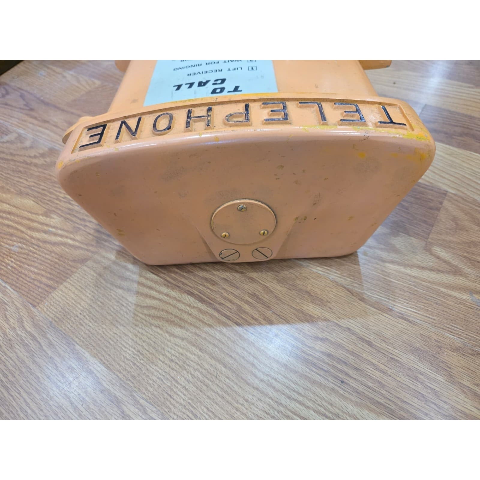 Fhaq2 - VTG Cast Aluminum Phone Box – Vintage Industrial Communication Collectib