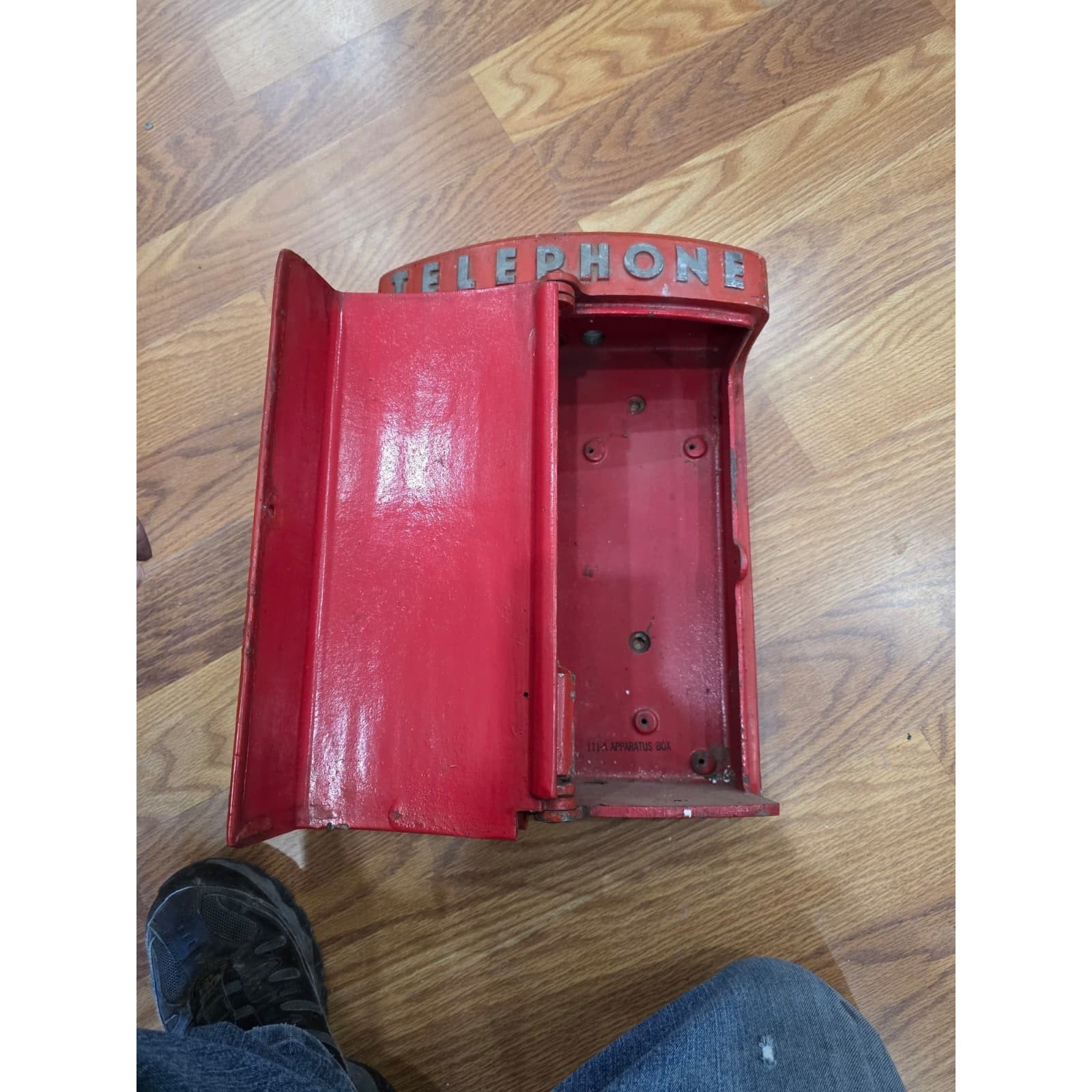 Fhaq6 - Red Cast Aluminum Police / Fire Phone Call Box – Vintage Emergency Co