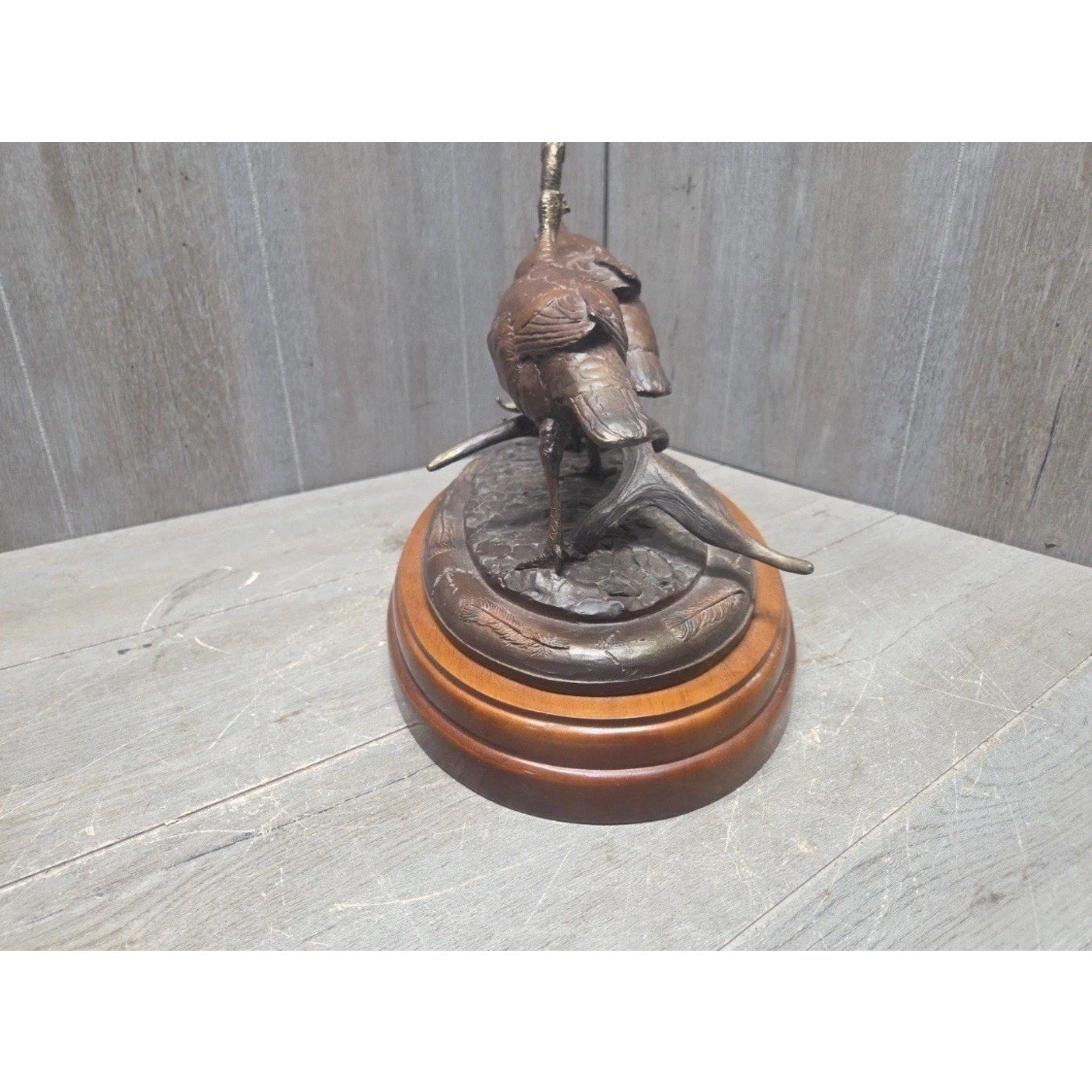 Greg O'Neal Big River Bronze NWTF Turkeys Statue 0456/2400 Sculpture Federation