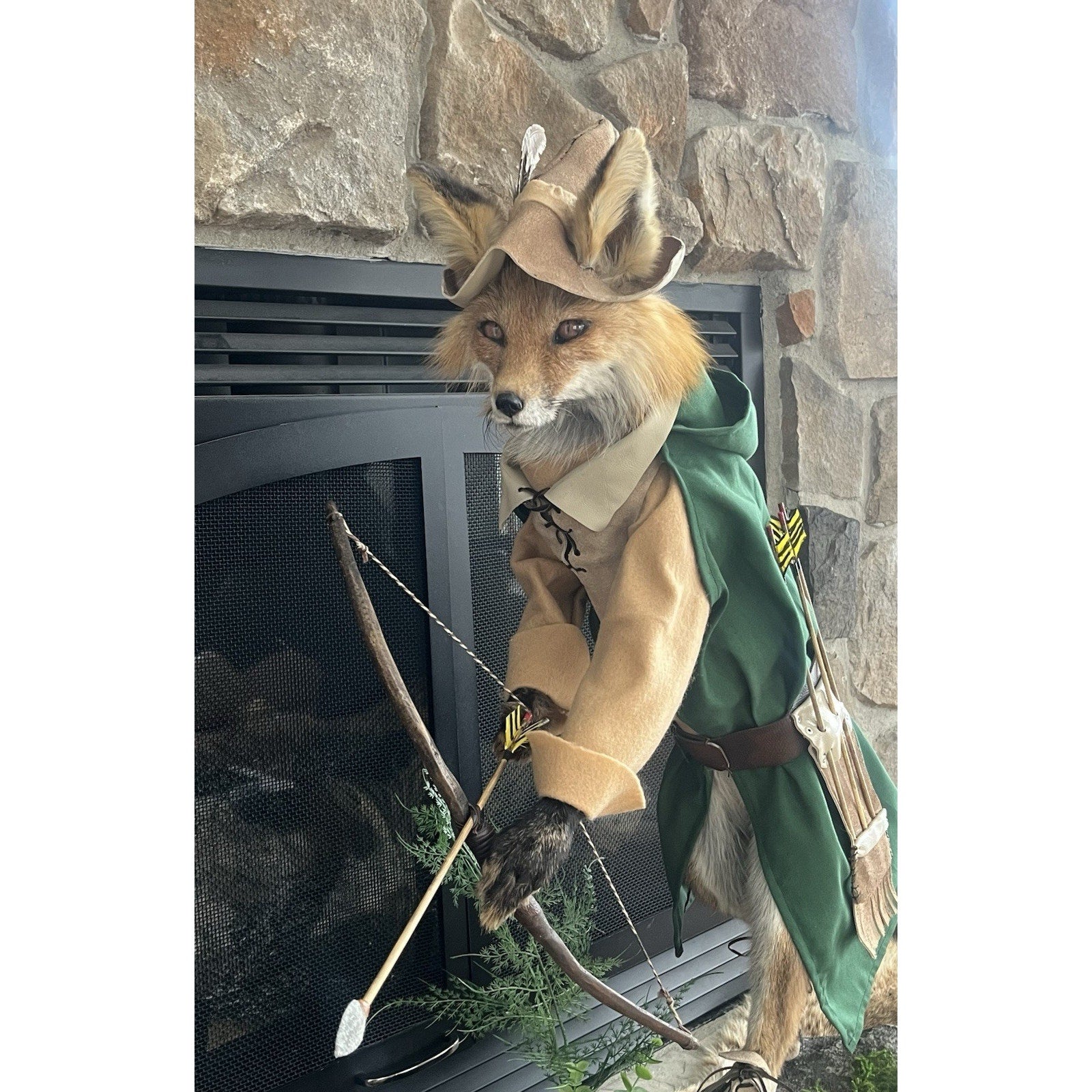 FHWL37 - Robinhood Red Fox Custom Made Taxidermy Mount
