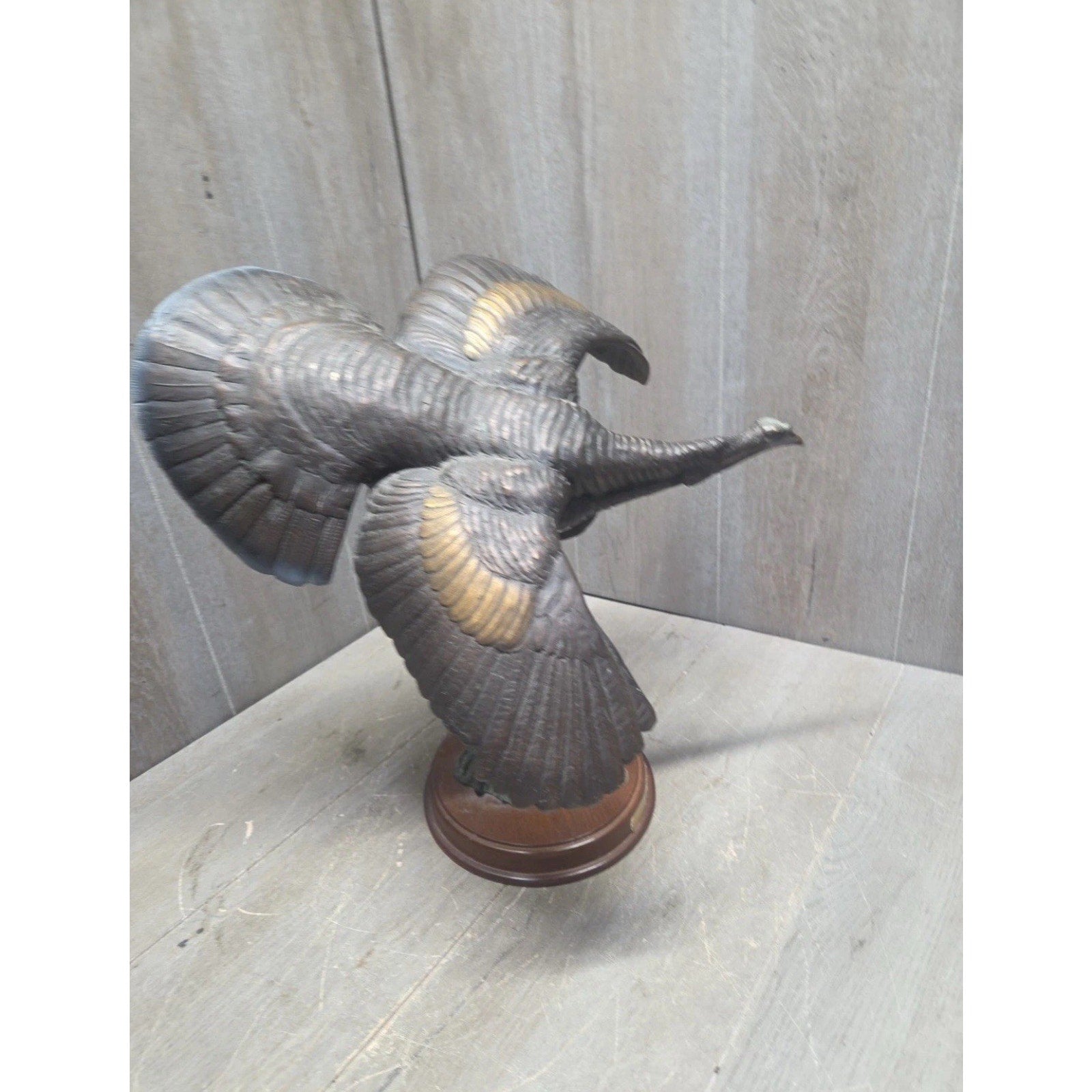 National Wild Turkey Foundation (NWTF) "Flying Down" by Greg O'Neal Bronze #337