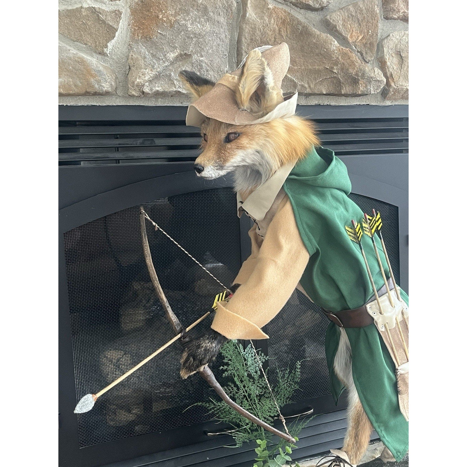 FHWL37 - Robinhood Red Fox Custom Made Taxidermy Mount