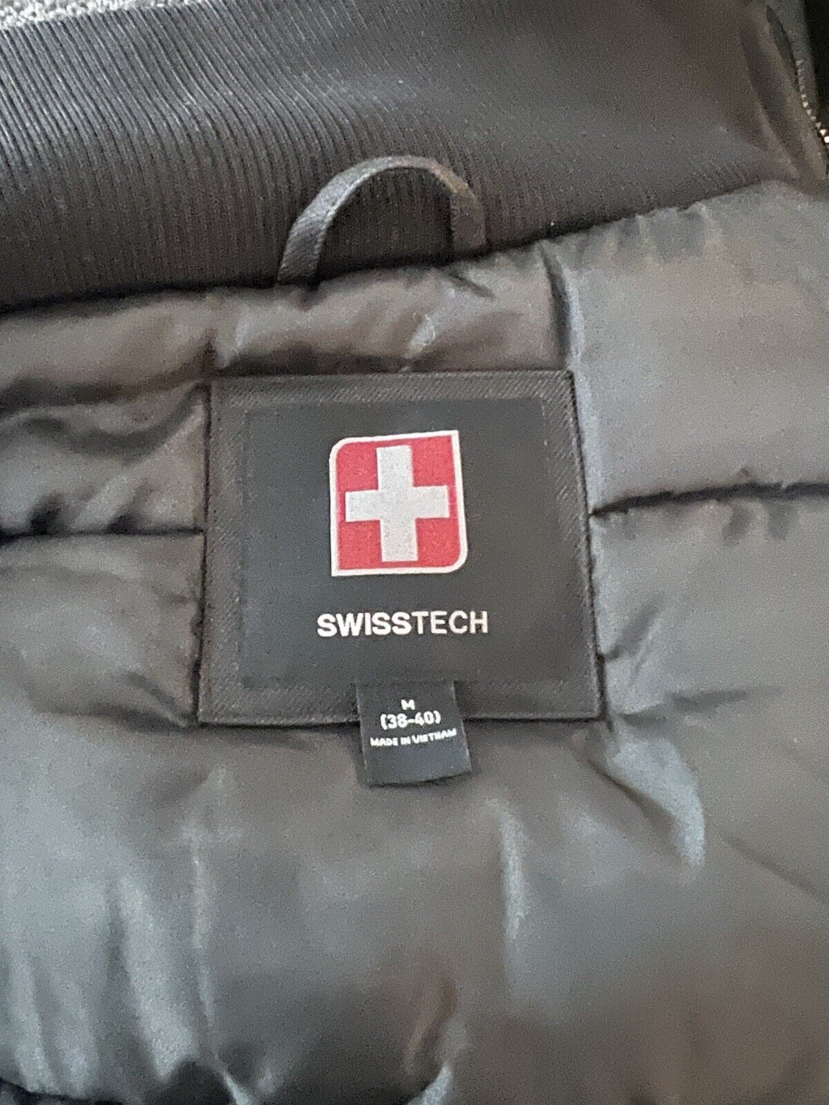 Swiss Tech Men's Coat Size M (38 - 40) Black Heavy