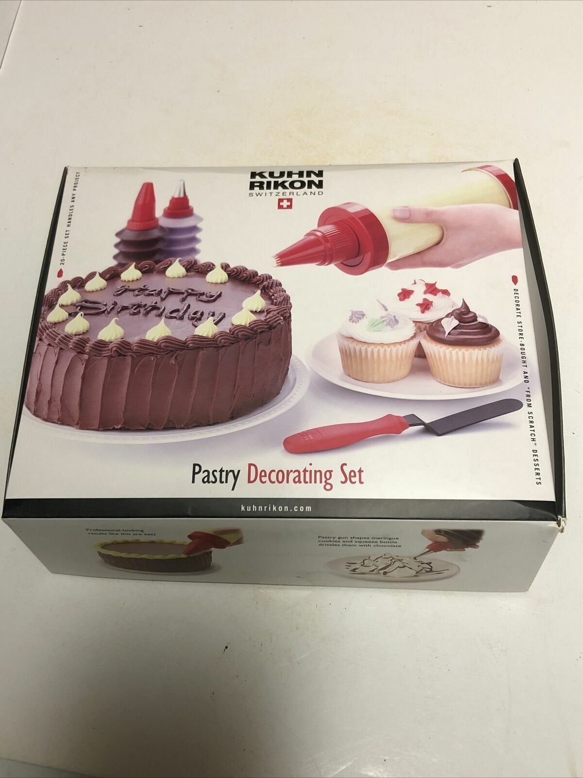 Kuhn Rikon Pastry Decorating Set and Accessories Switzerland New