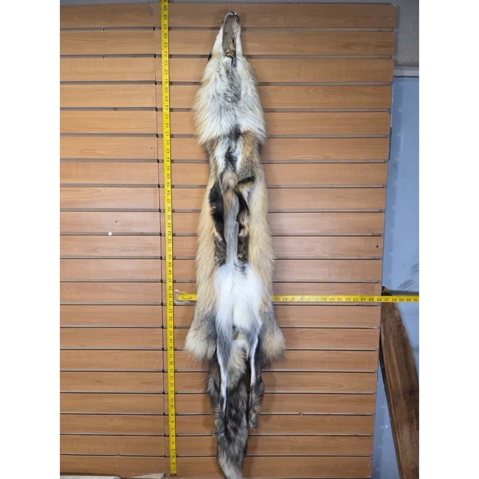 FHCM19 - Gorgeous Ranch Fox Soft Tanned Fur