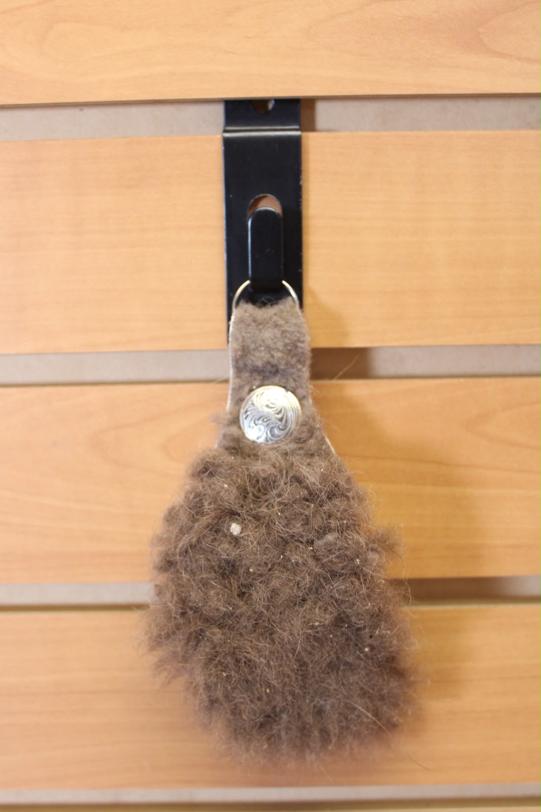 FHNK05 - Buffalo Bison fur keychain made in the US