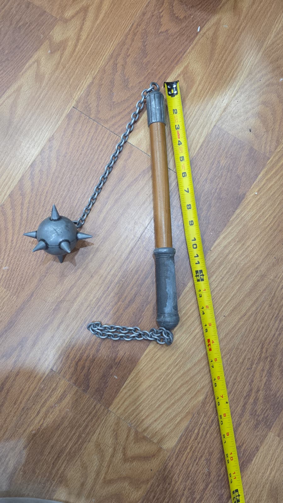 FHMC100 - Vintage Medieval Style Spiked Mace – Rustic Collector Display