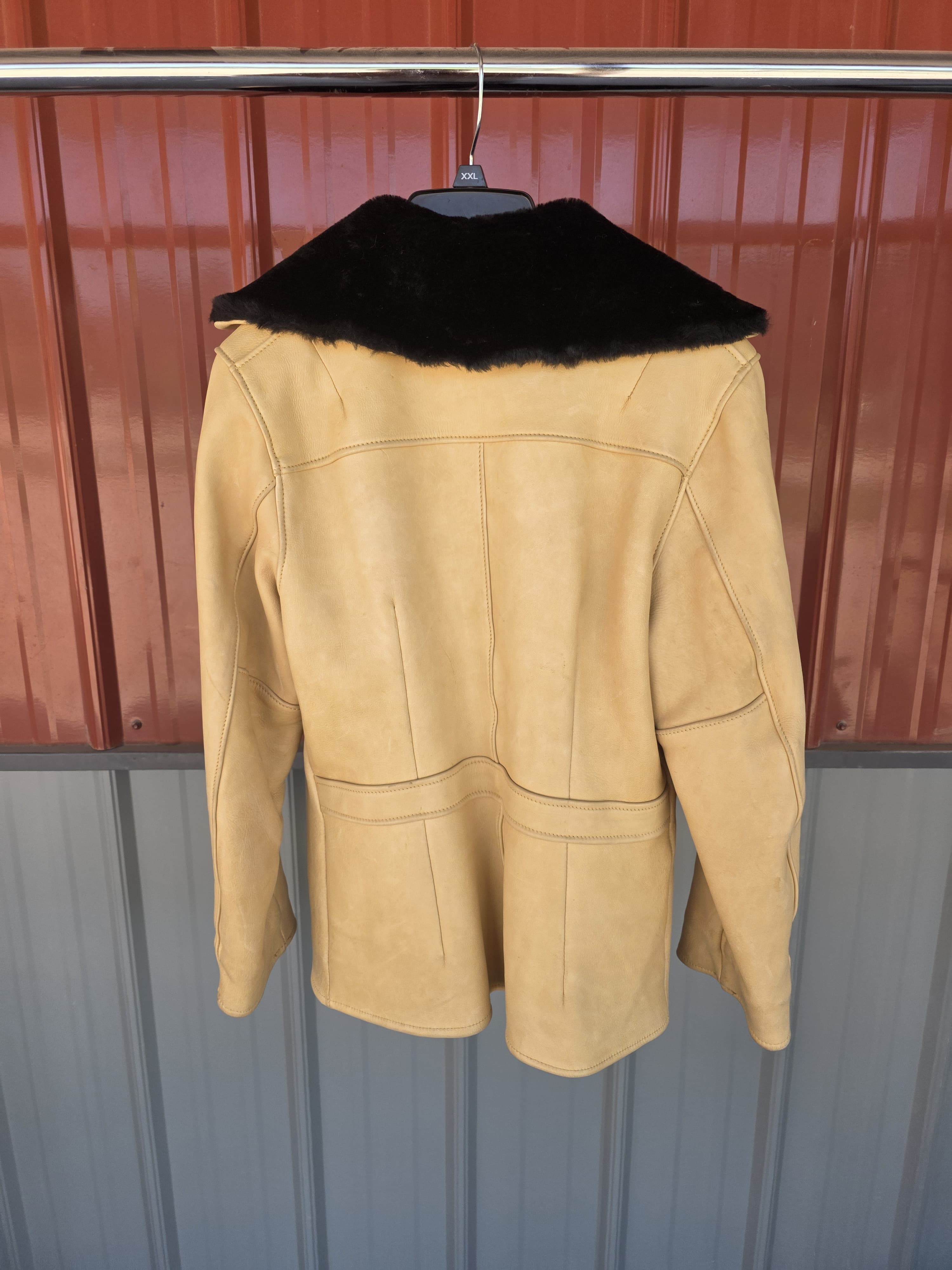 Fhct1 - Uber Deer Leather Vest with Faux Fur Lining
