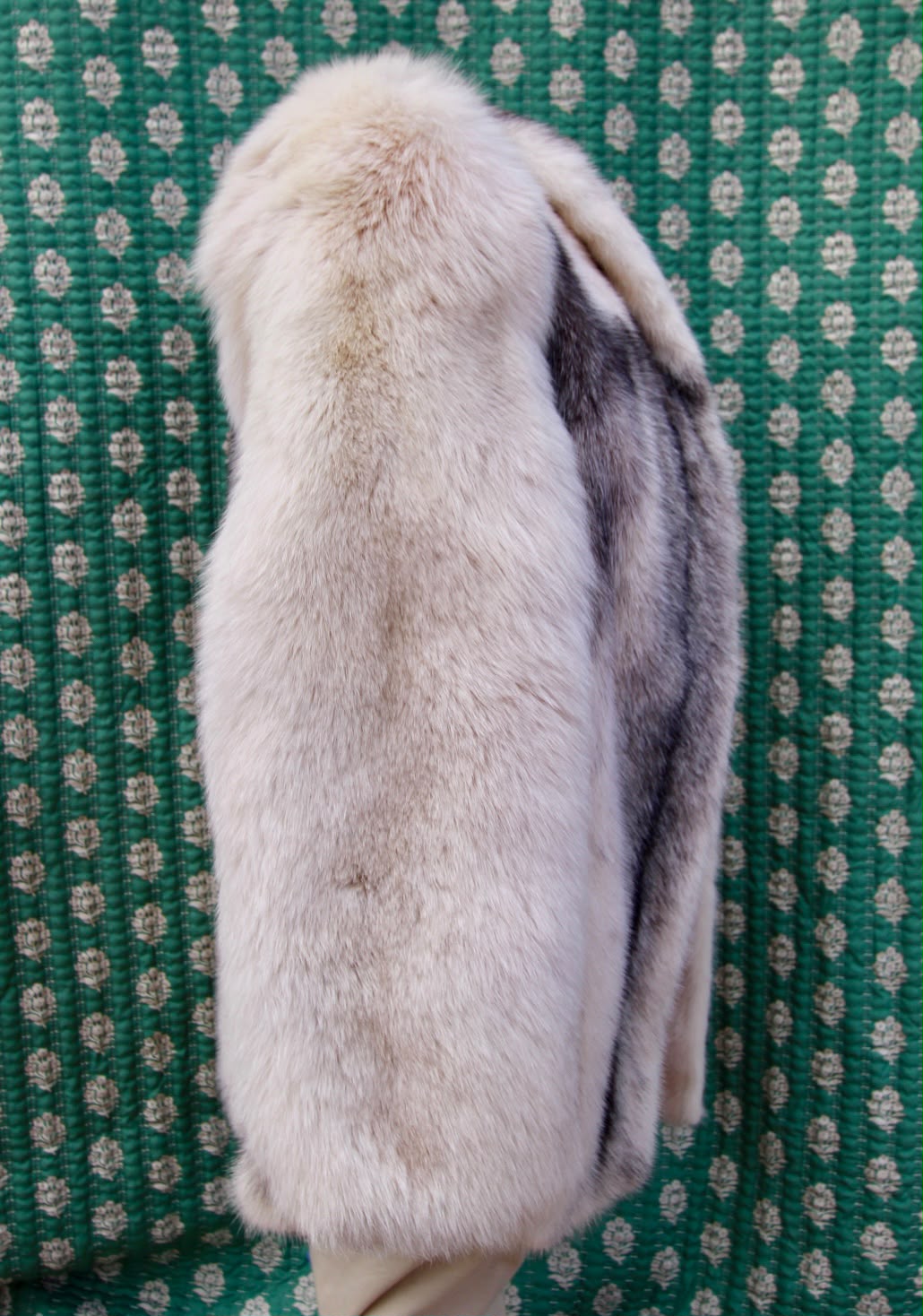FHFC01 - real fur mink and Fox coat