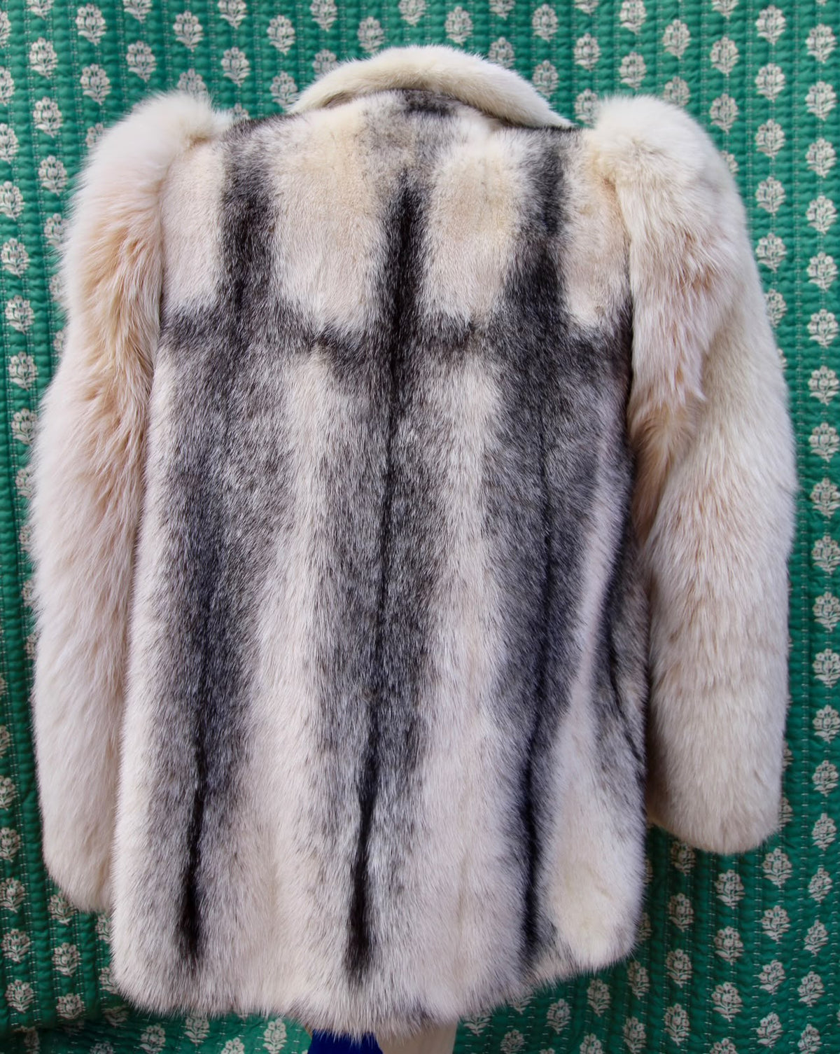 FHFC01 - real fur mink and Fox coat