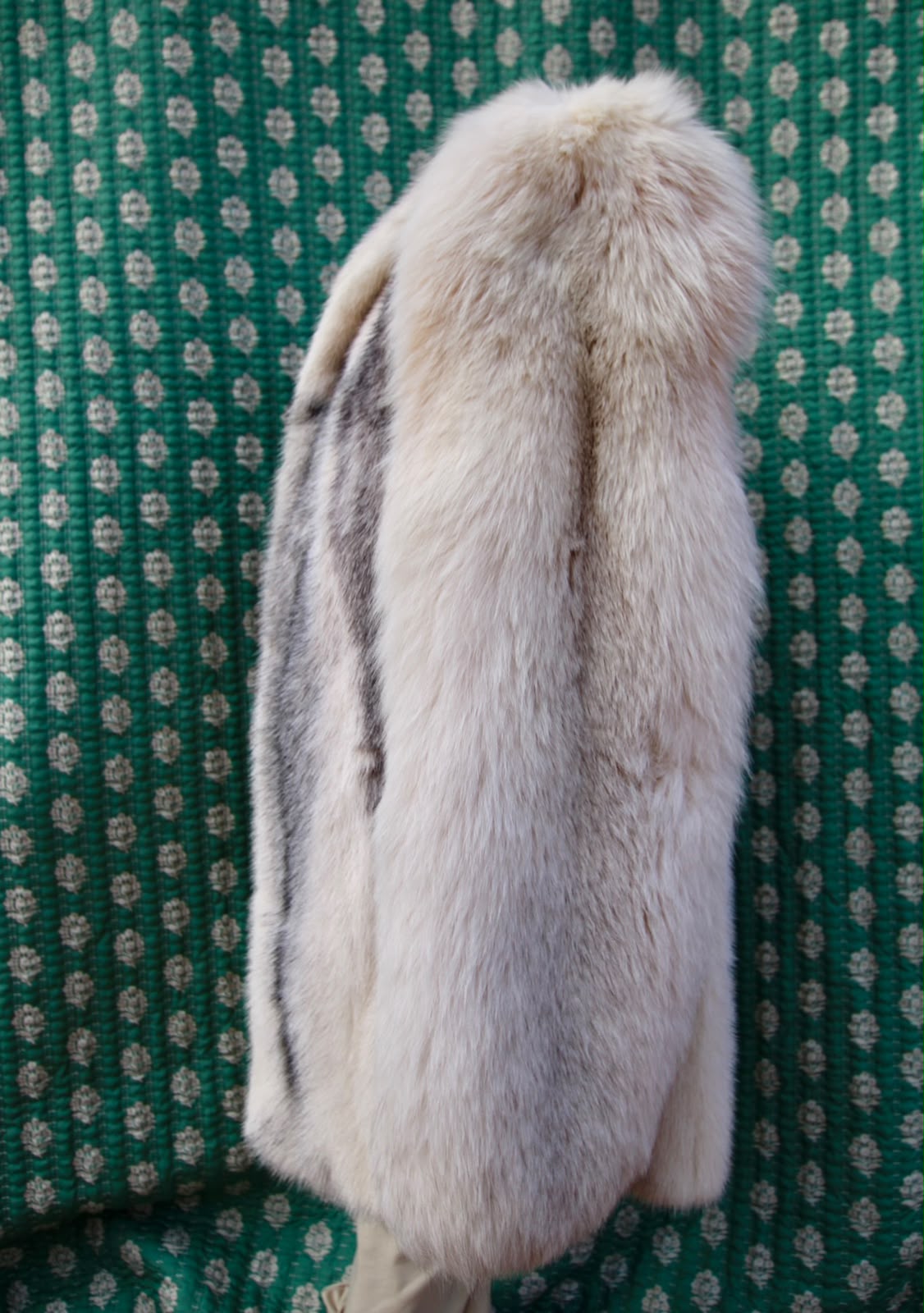 FHFC01 - real fur mink and Fox coat