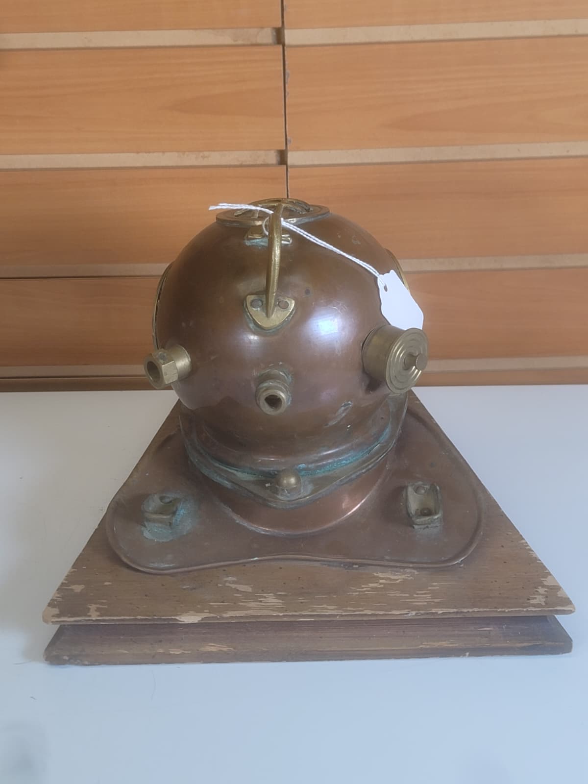 FHBR4 - Vintage Deep Sea Diving Helmet – Classic Copper Diver Helmet