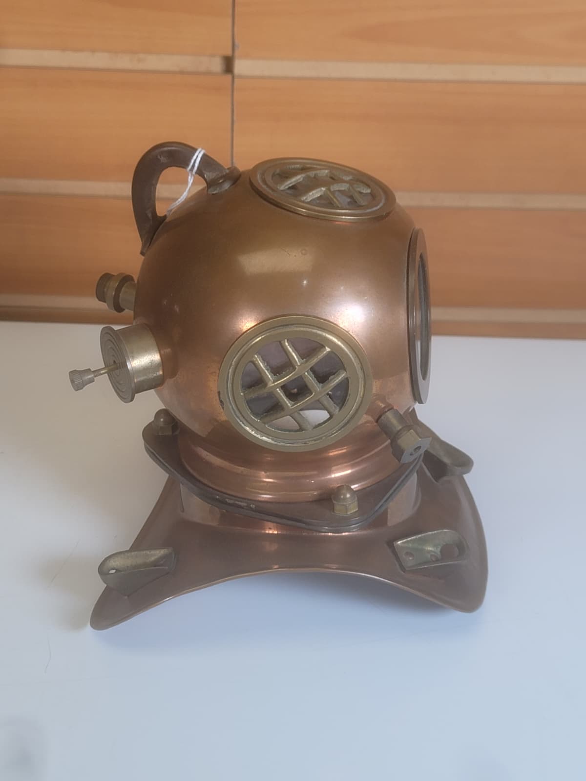 FHBR6 - Vintage Deep Sea Diving Helmet – Classic Copper Diver Helmet