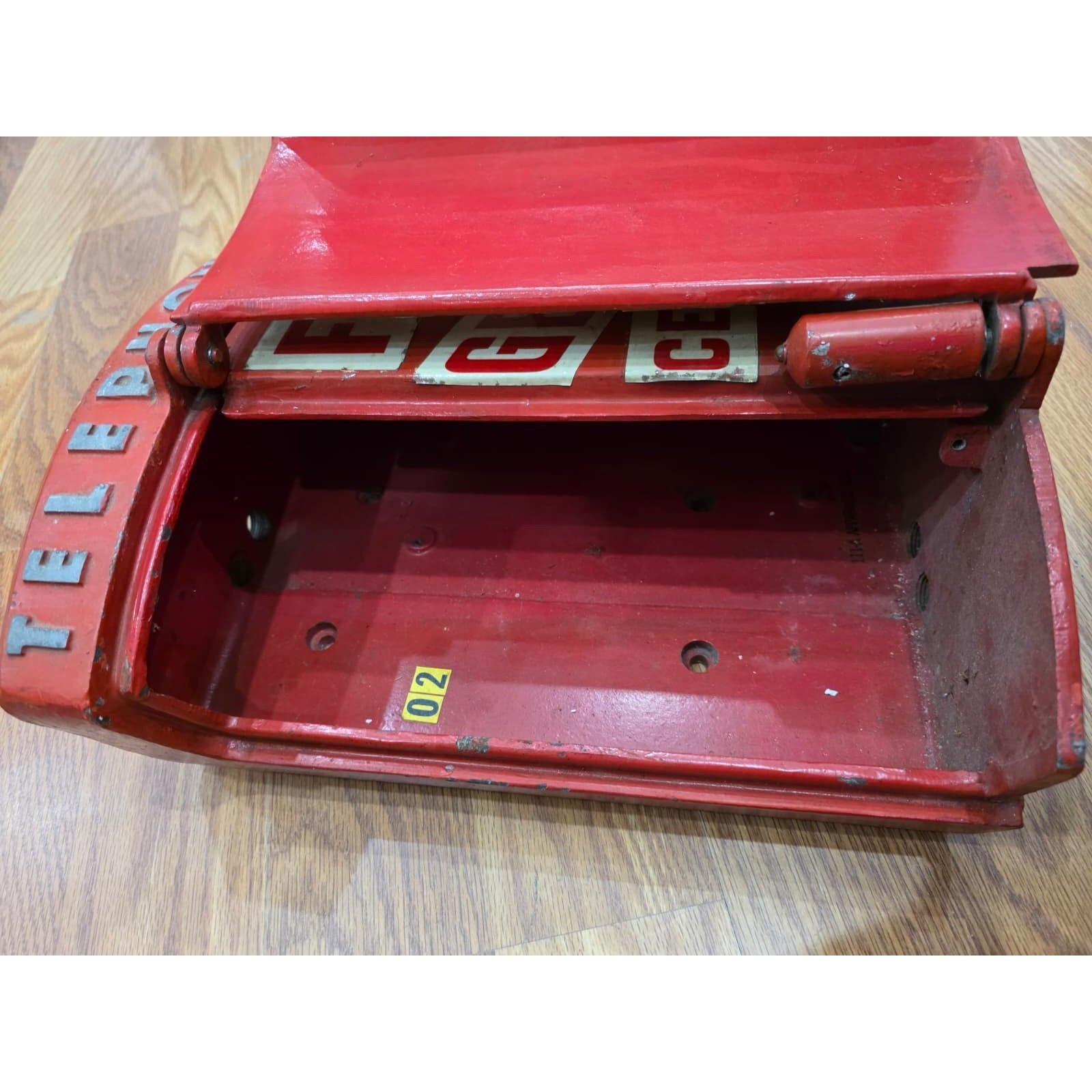 Fhaq6 - Red Cast Aluminum Police / Fire Phone Call Box – Vintage Emergency Co