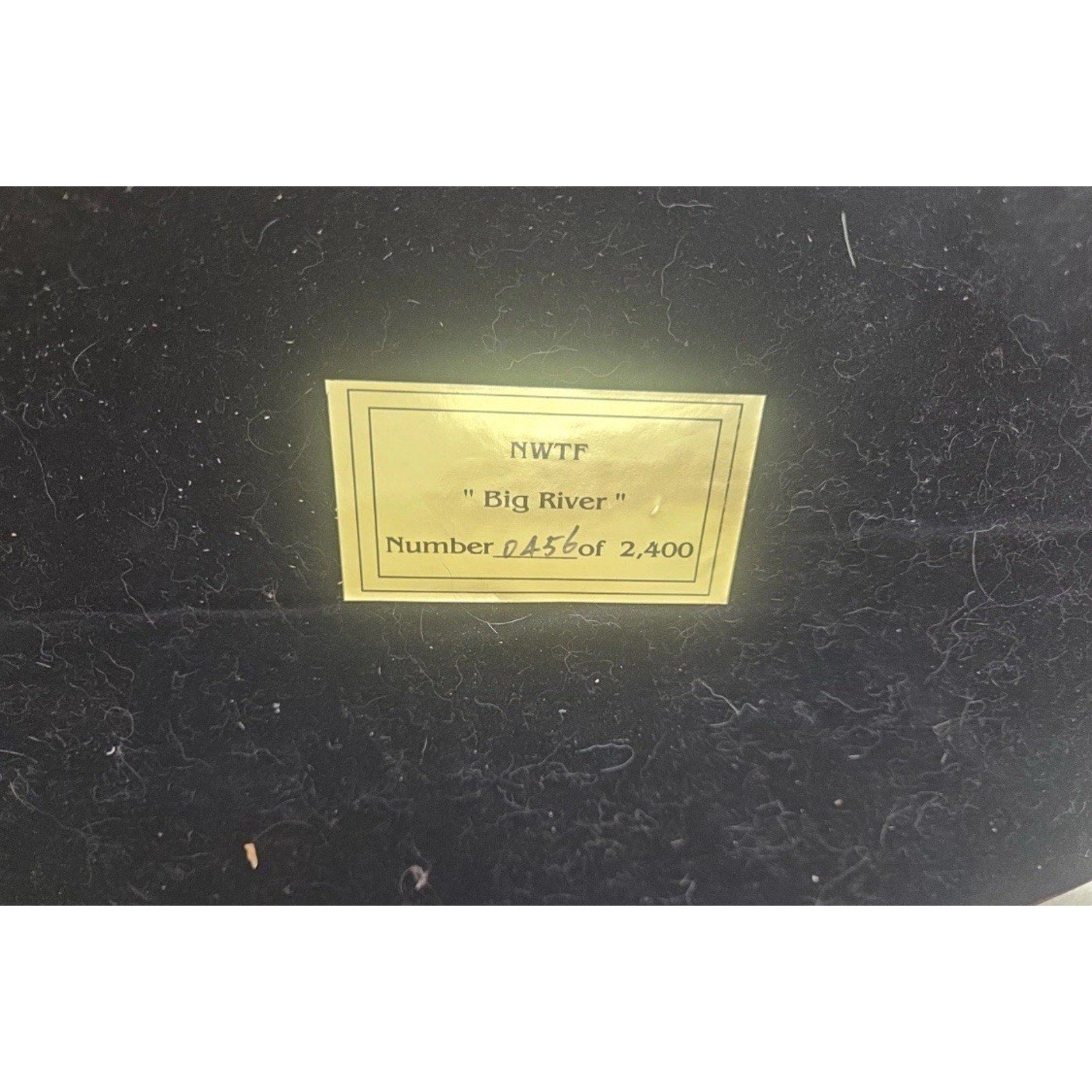 Greg O'Neal Big River Bronze NWTF Turkeys Statue 0456/2400 Sculpture Federation