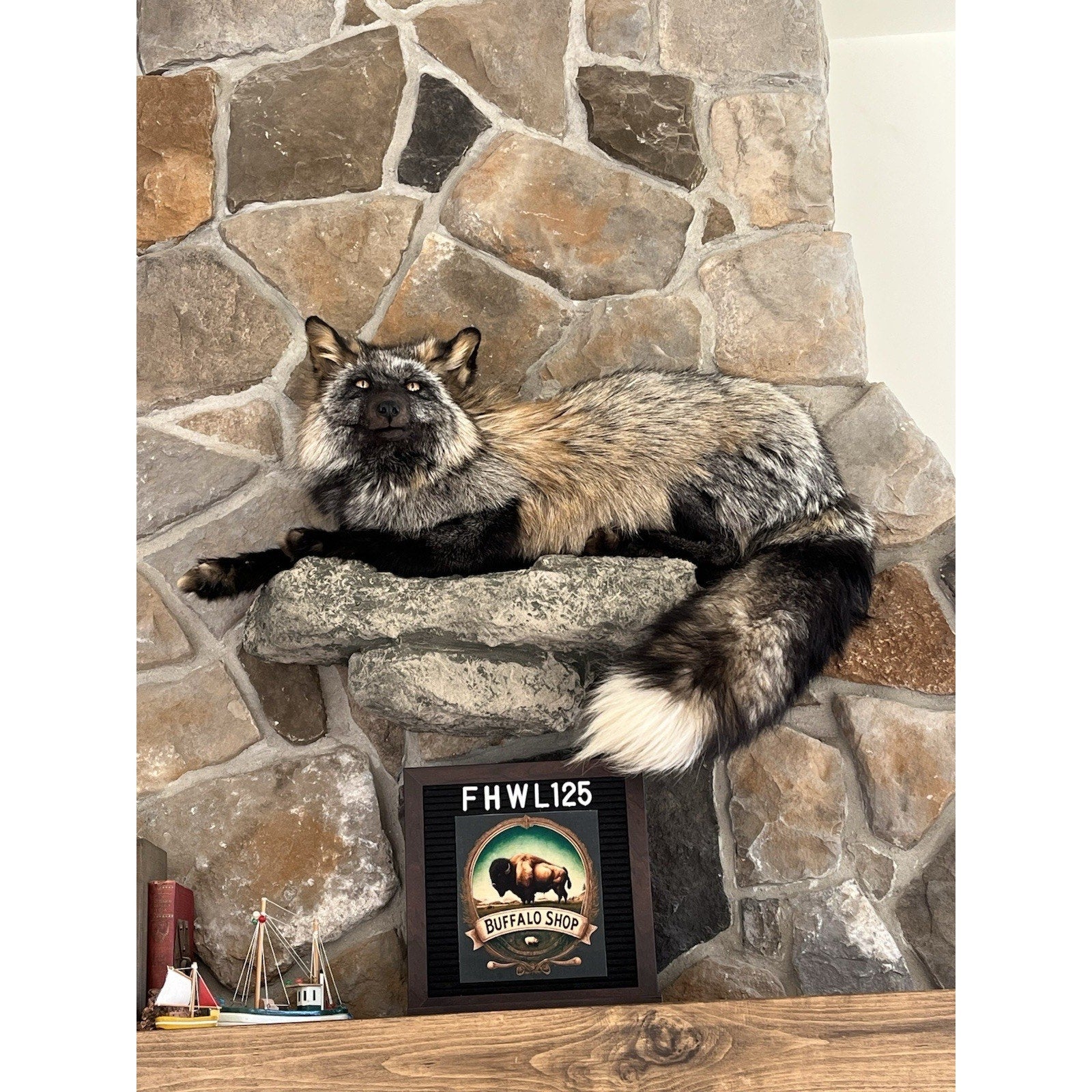 FHWL125 - Ranch Fox Taxidermy Full Body Mount