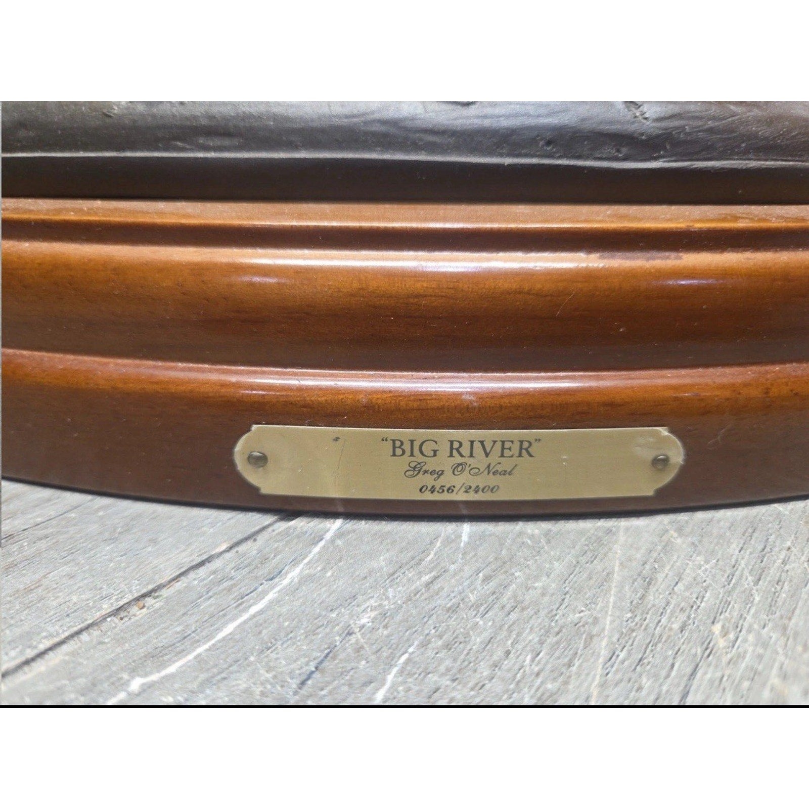 Greg O'Neal Big River Bronze NWTF Turkeys Statue 0456/2400 Sculpture Federation