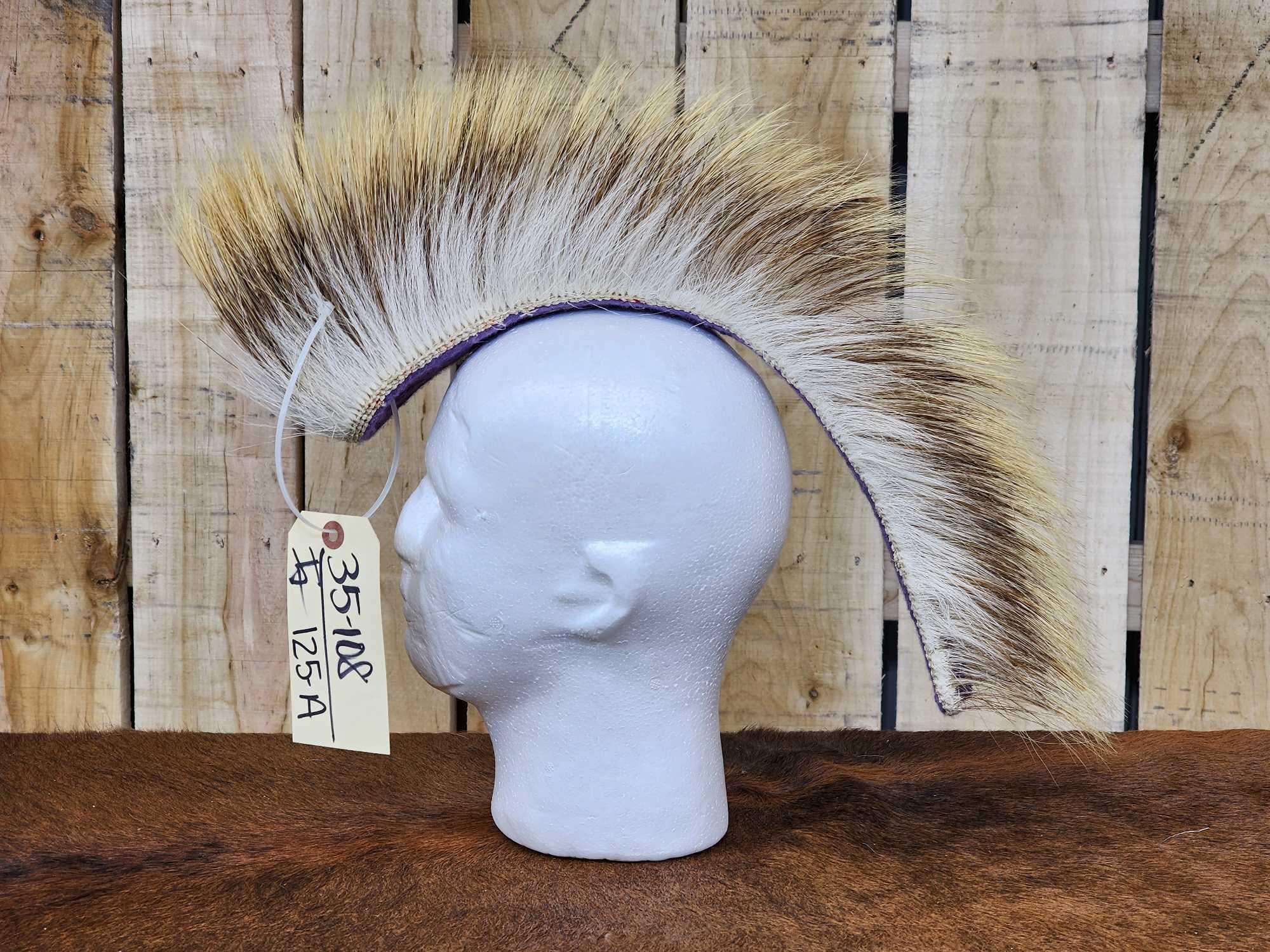 Fhmc103 - Native American Made Porcupine hair Roach