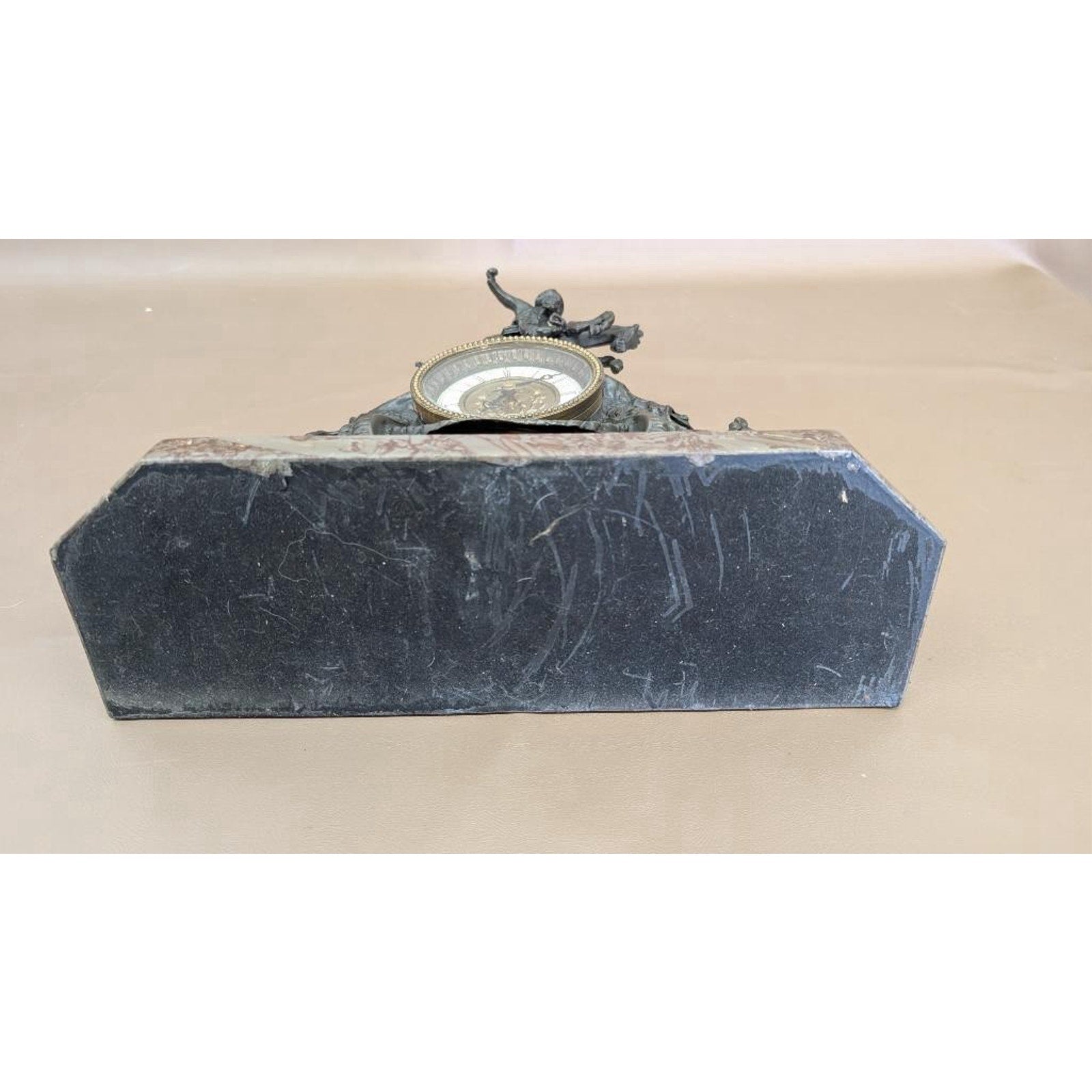 FHCOL1 - Metal Western Mantle Clock