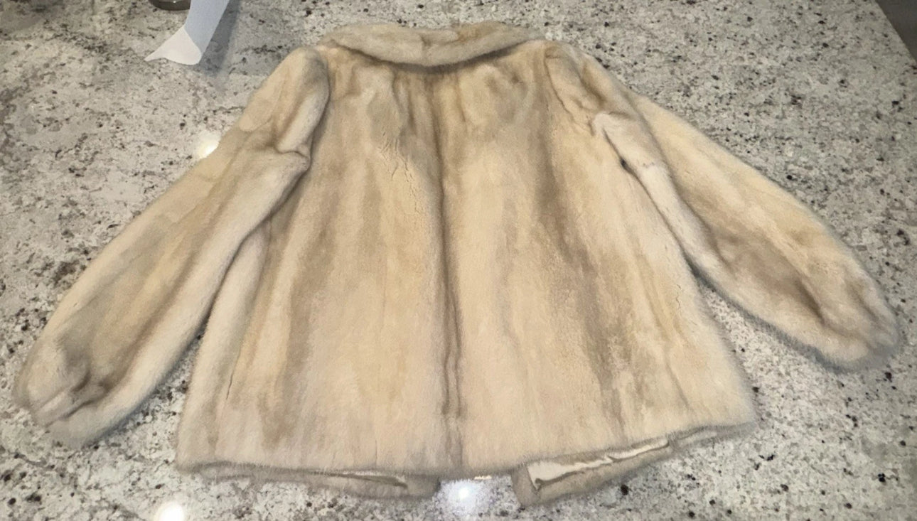 FHCO0825 - Conklin Furs Reno - Women's Vintage Real Fur Coat - Size Small
